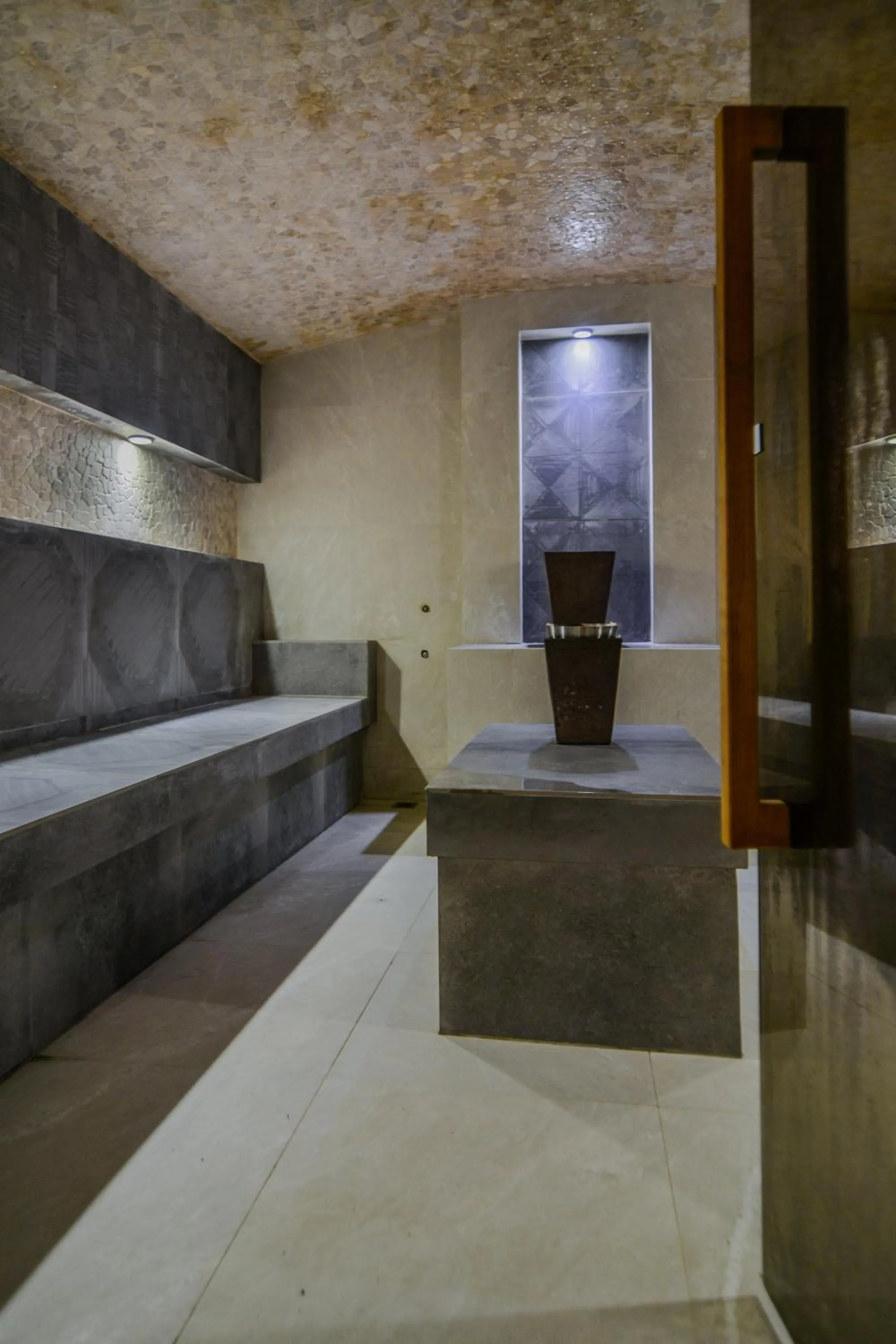 Steam room in Zornitza Family Estate Relais & Chateaux