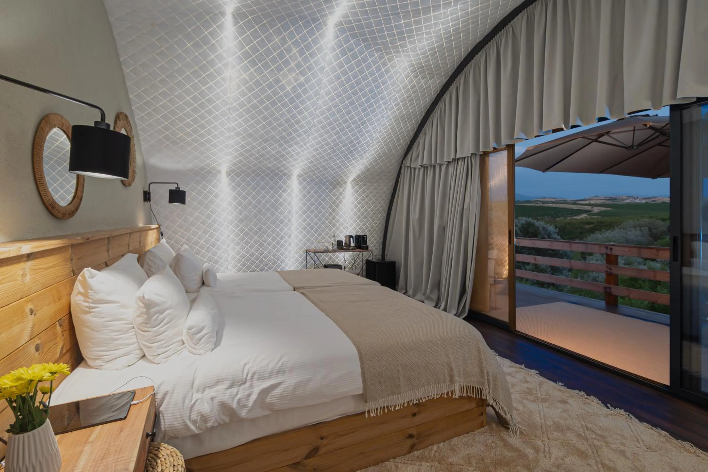 Bedroom, Bed in Zornitza Family Estate Relais & Chateaux