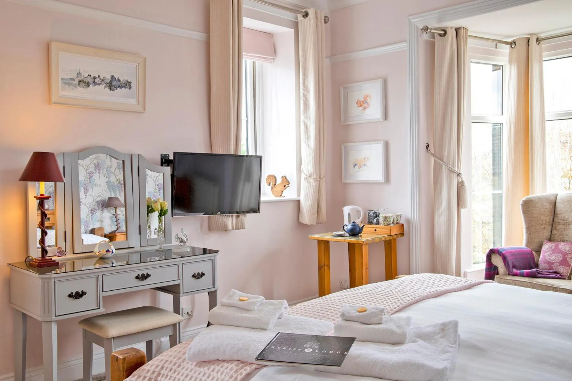 Bed in Sheriff Lodge