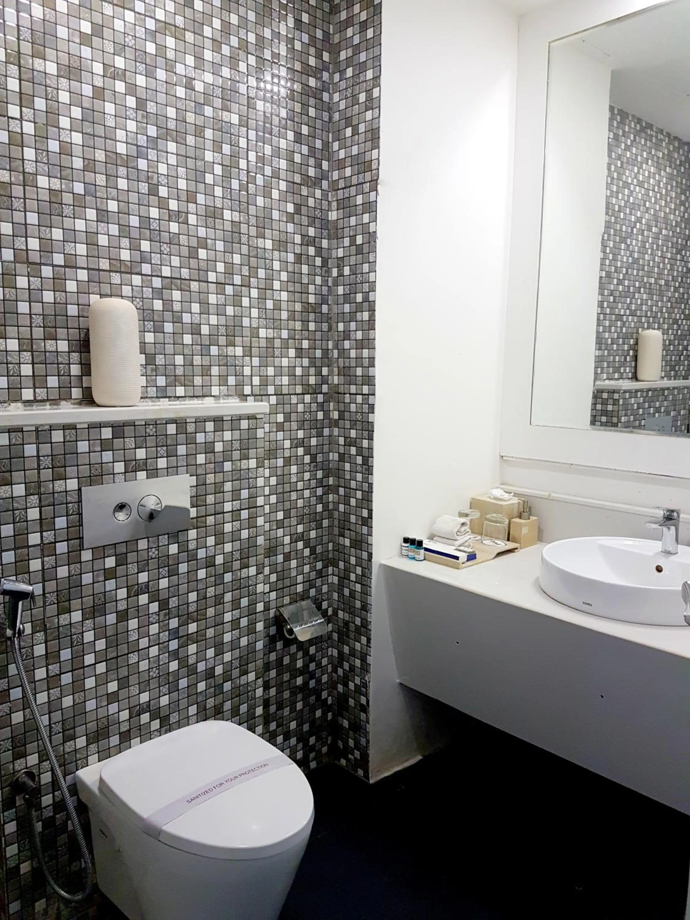 Bathroom in Pal Heights Mantra