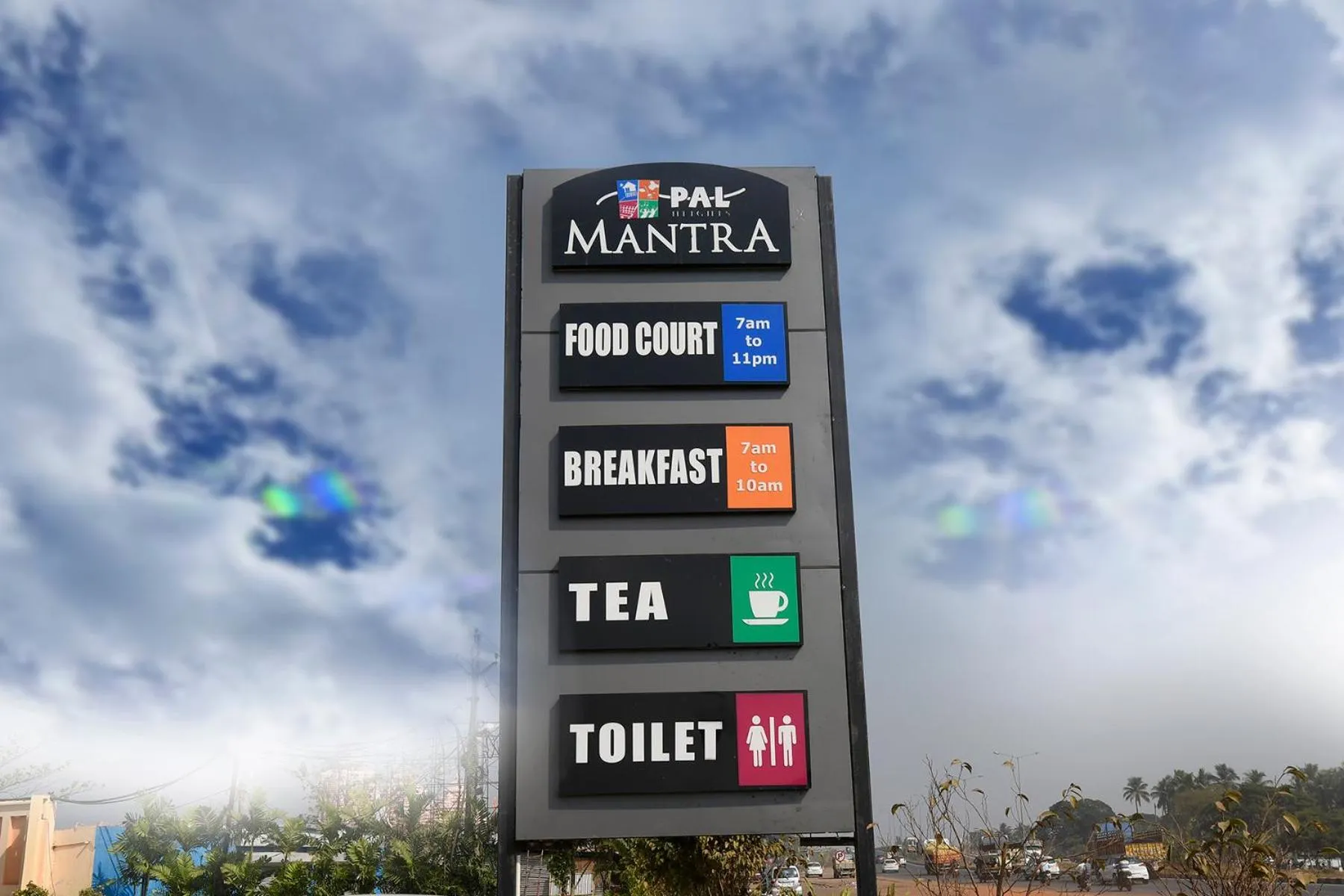 Property building in Pal Heights Mantra