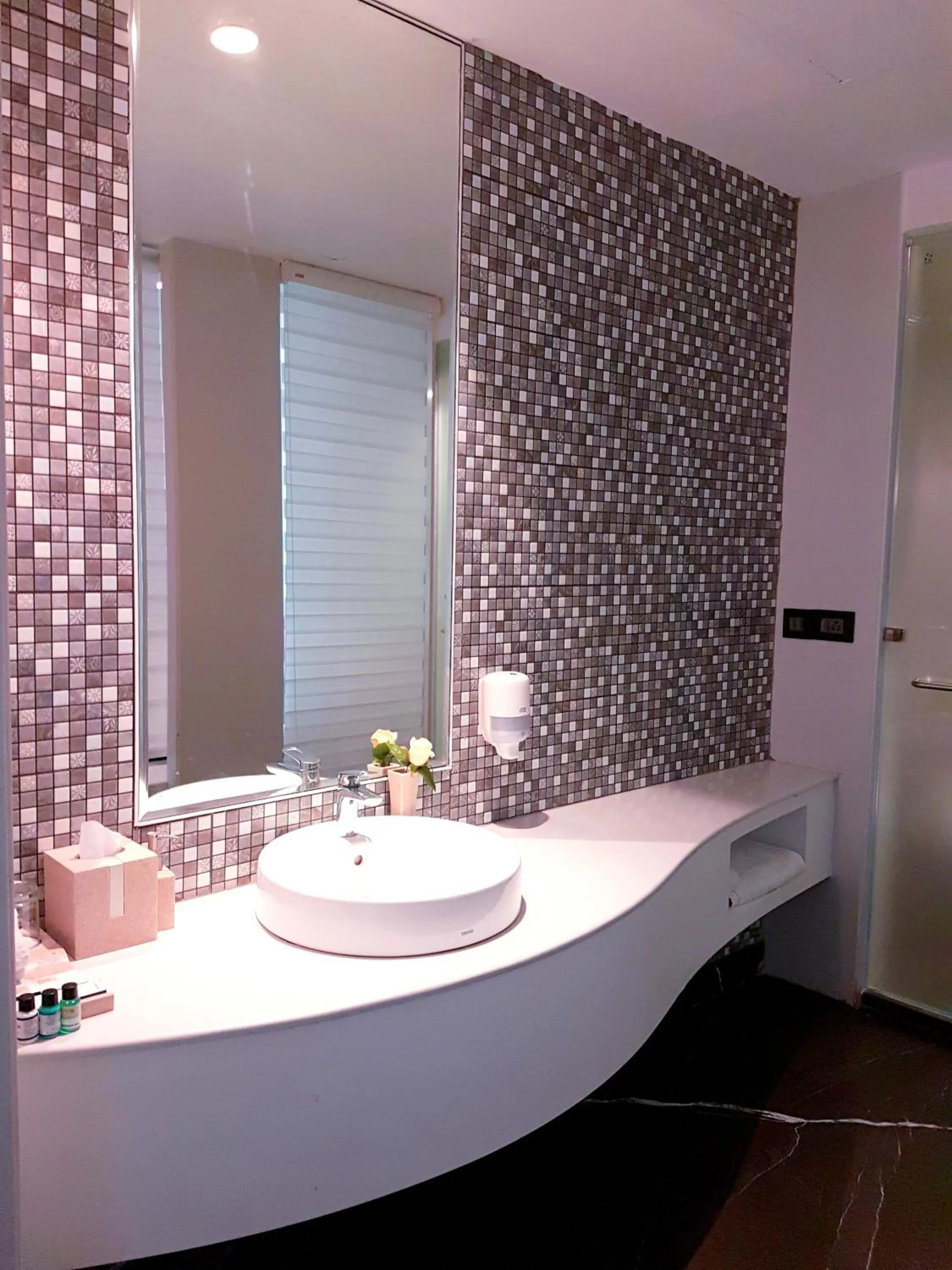 Bathroom in Pal Heights Mantra