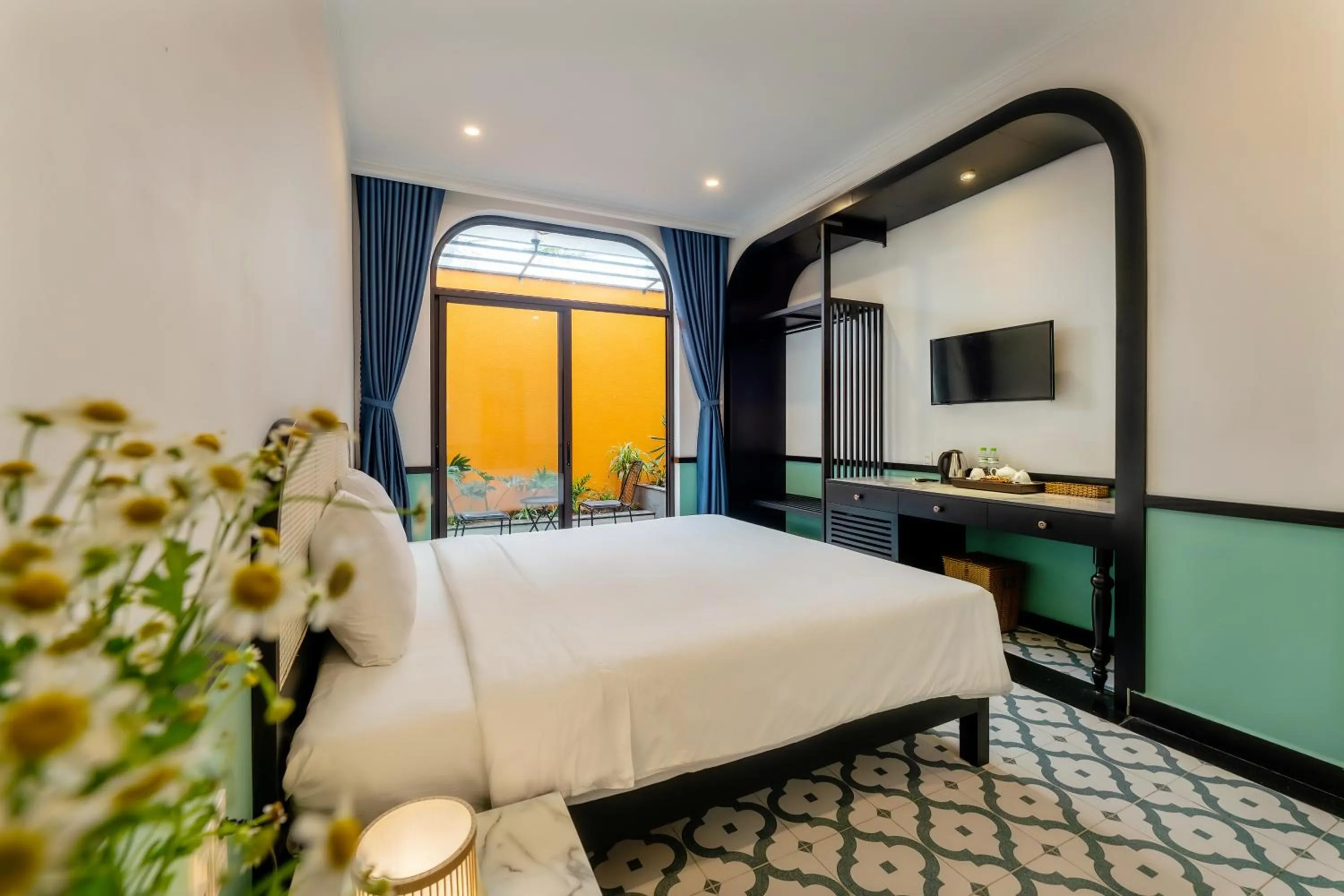 Bed in Hoi An Ivy Hotel