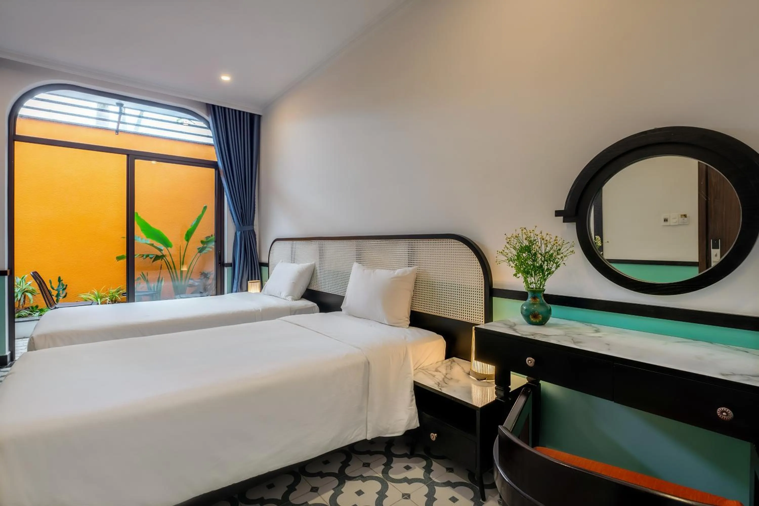 Bed in Hoi An Ivy Hotel