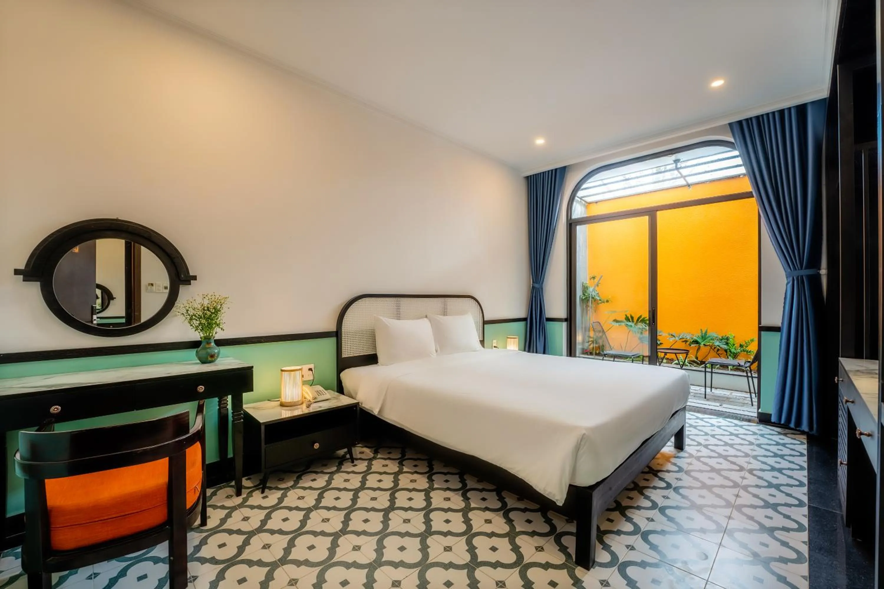 Bed in Hoi An Ivy Hotel