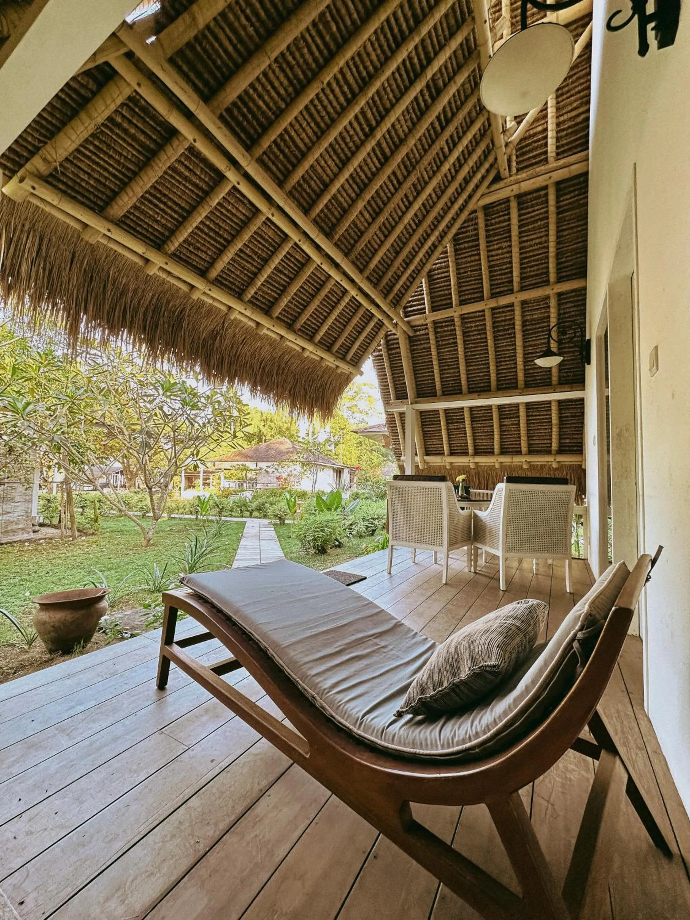 Balcony/Terrace in Vayam Boutique Resort Gili Asahan