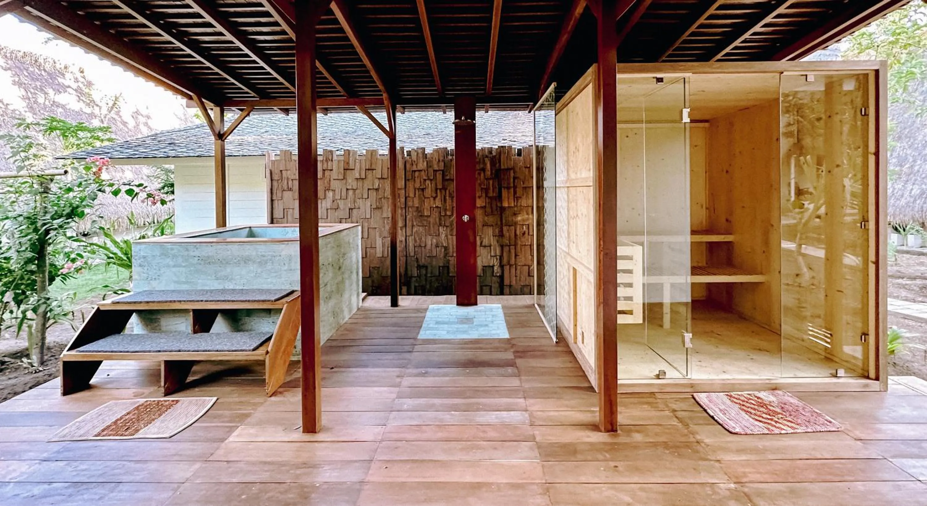 Sauna in Vayam Boutique Resort Gili Asahan