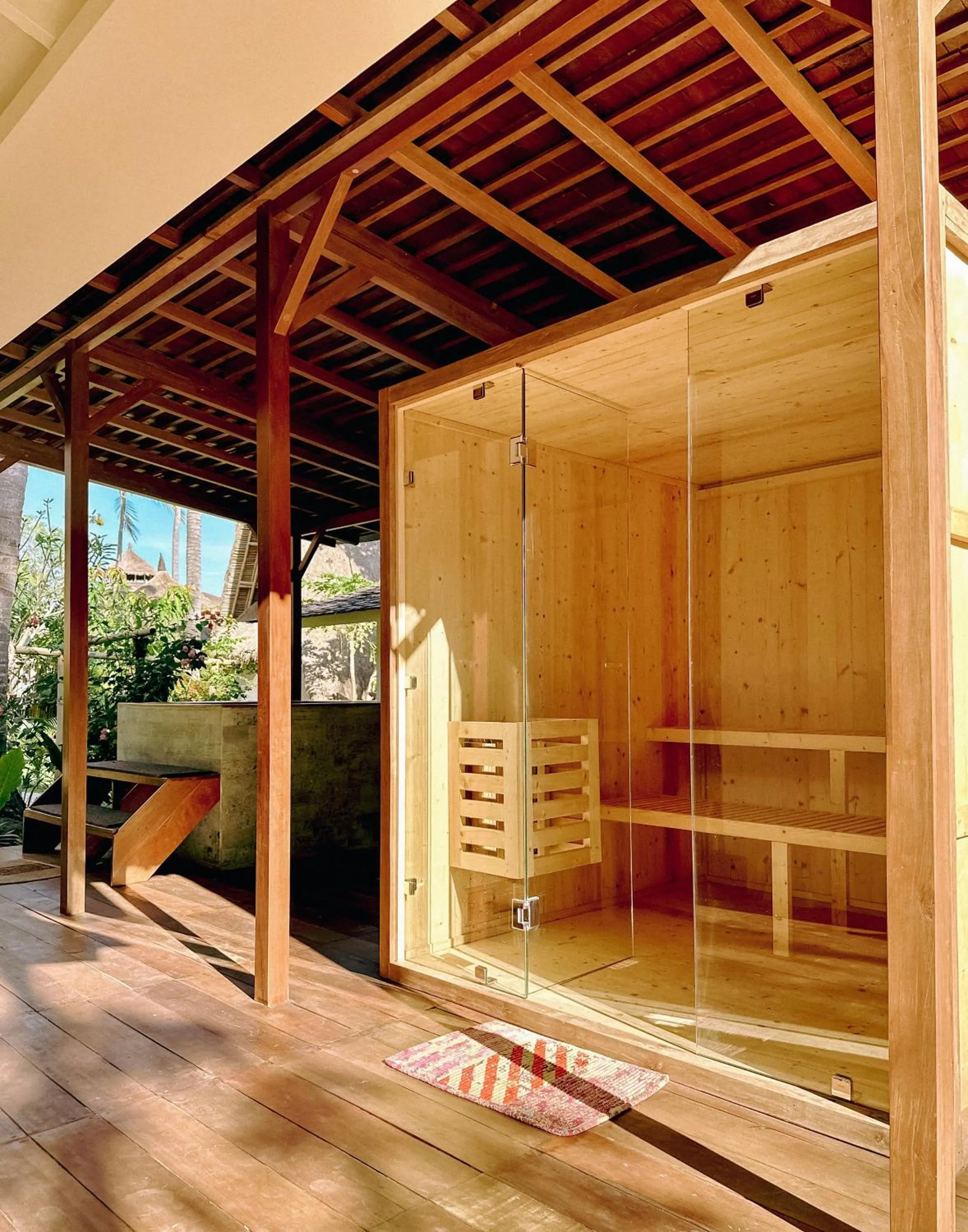 Sauna in Vayam Boutique Resort Gili Asahan