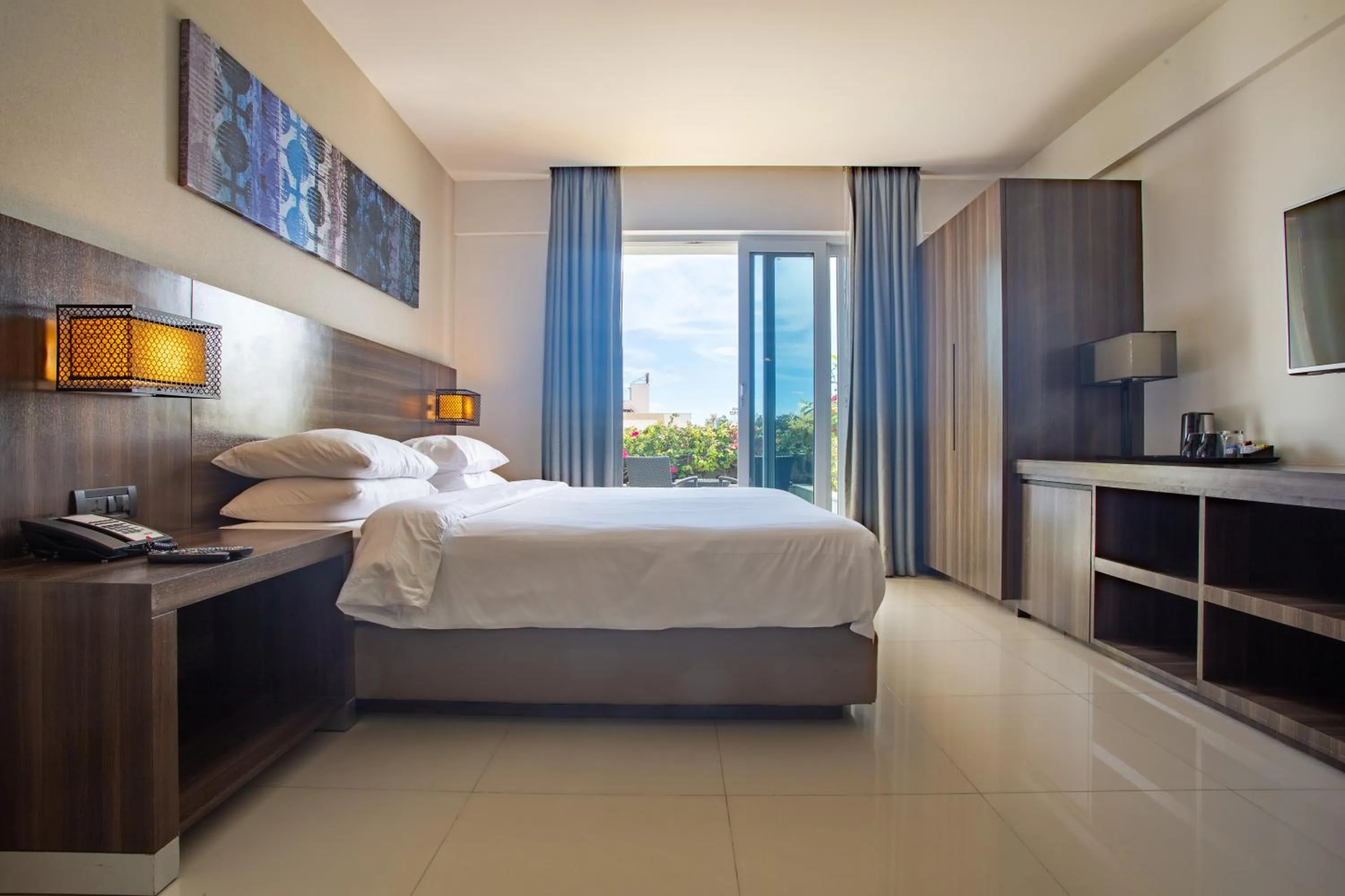Bedroom, Bed in The Residency Towers, Rameswaram