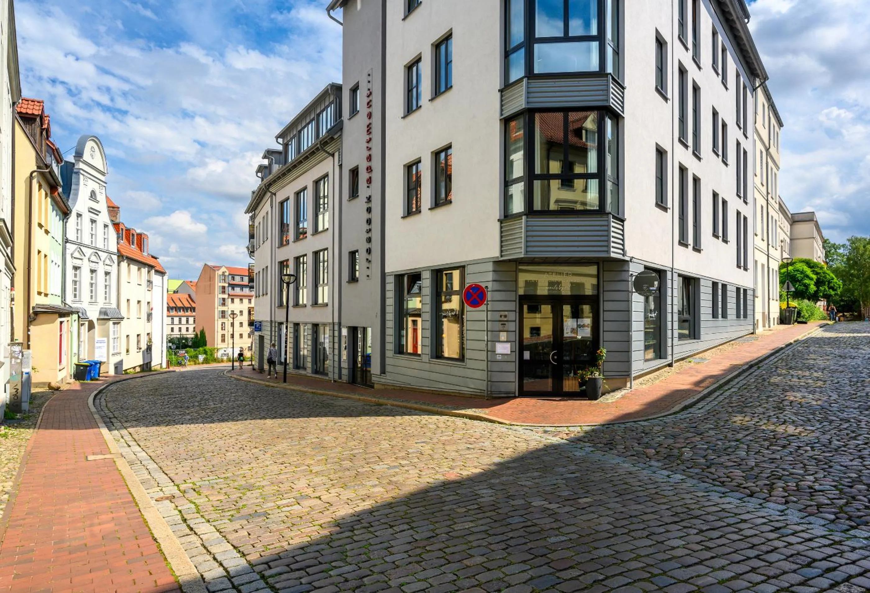 Property building in THE GREEN Rostock Apartment Hotel