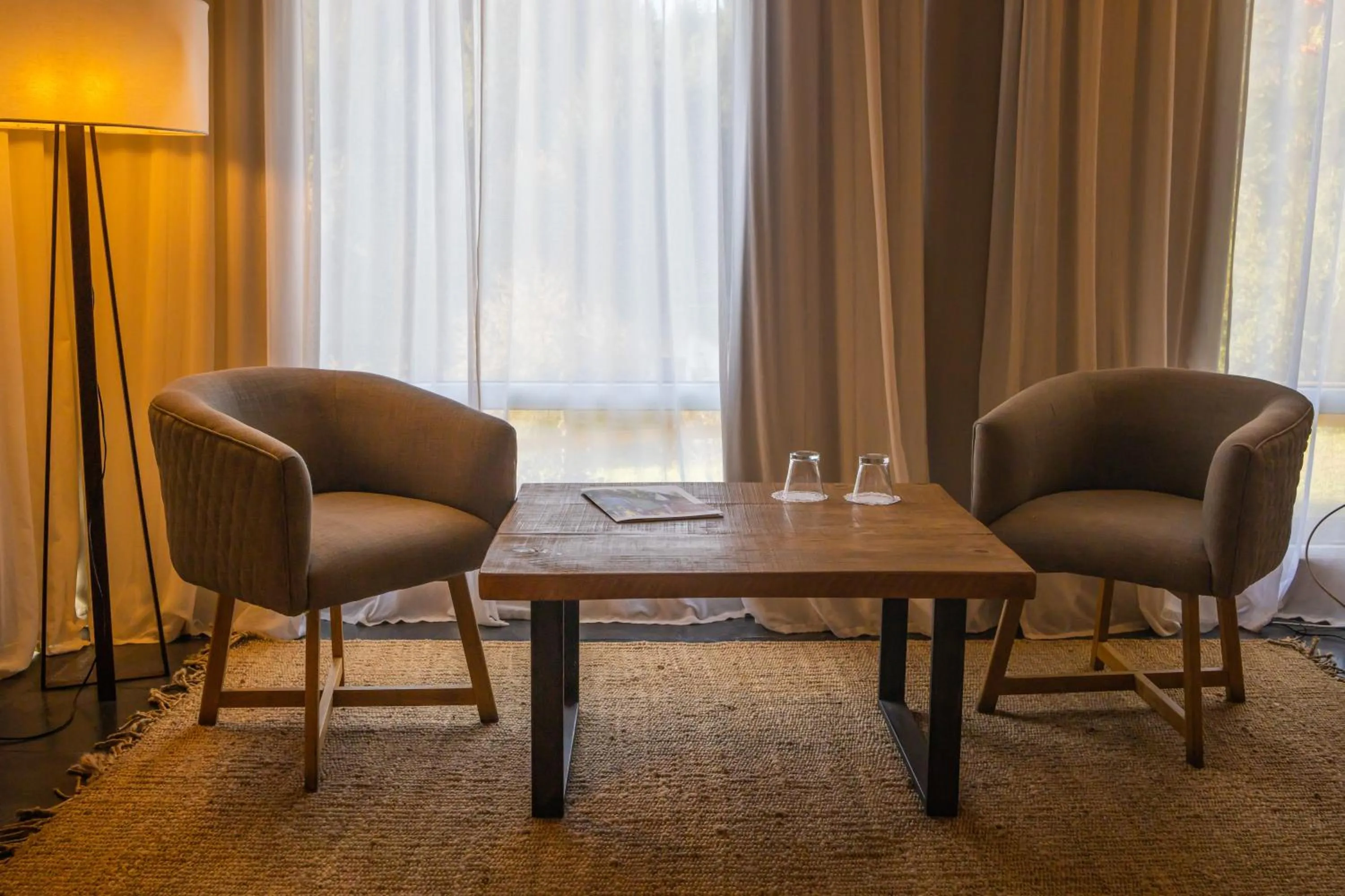 Living room in Hostería Verde Morada