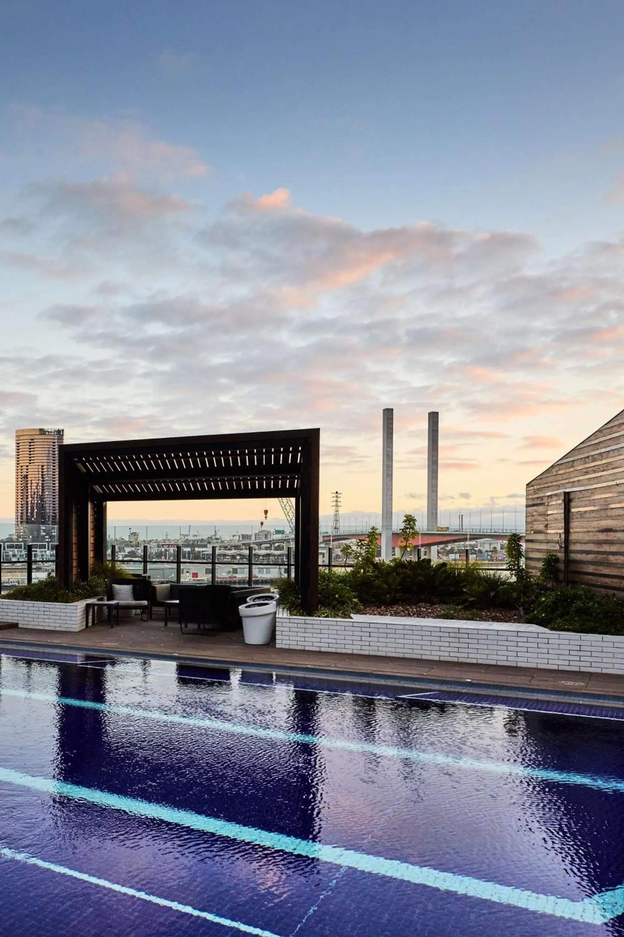 Pool view in Four Points by Sheraton Melbourne Docklands