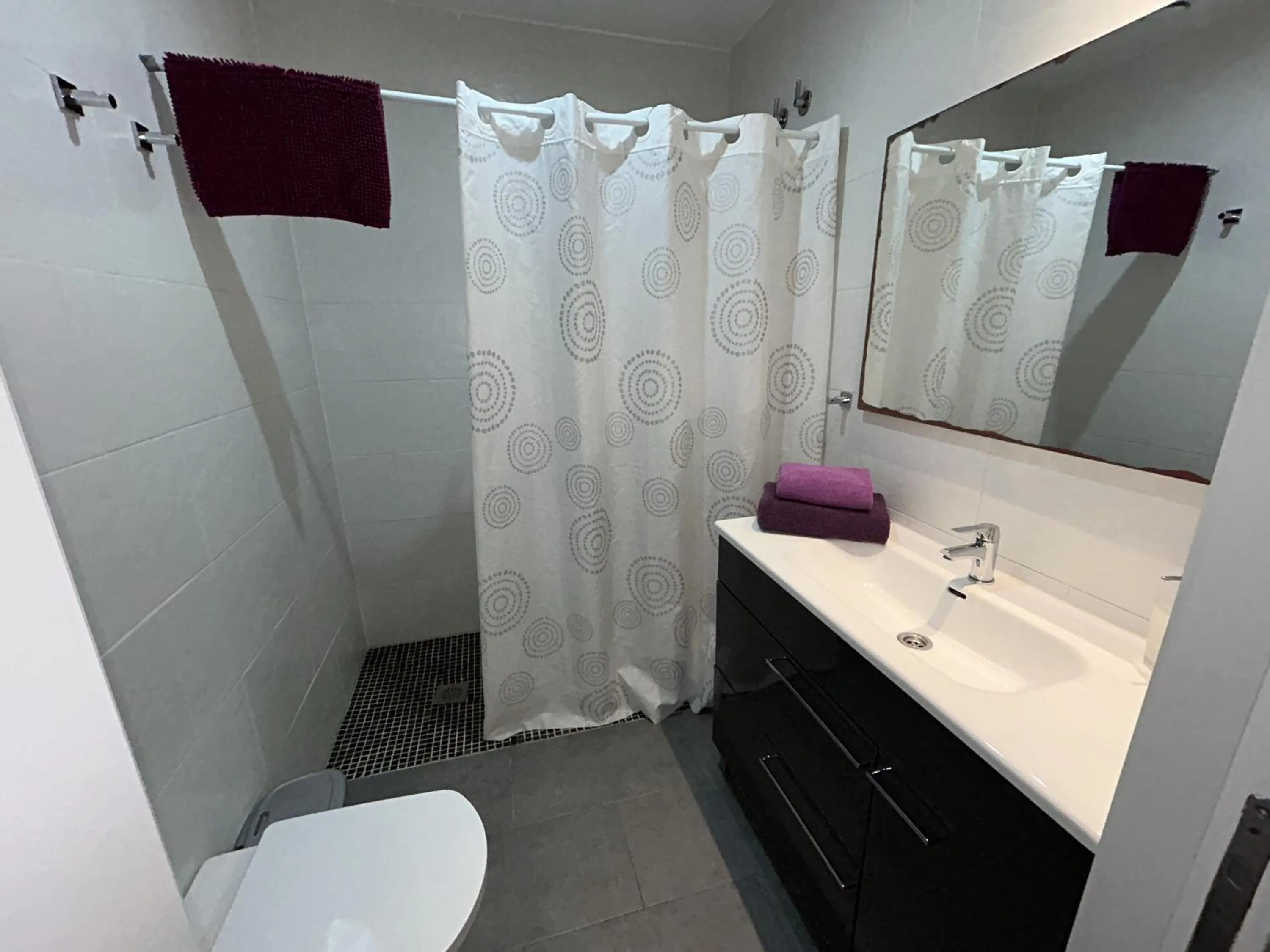 Shower in Apartahotel Baldiri