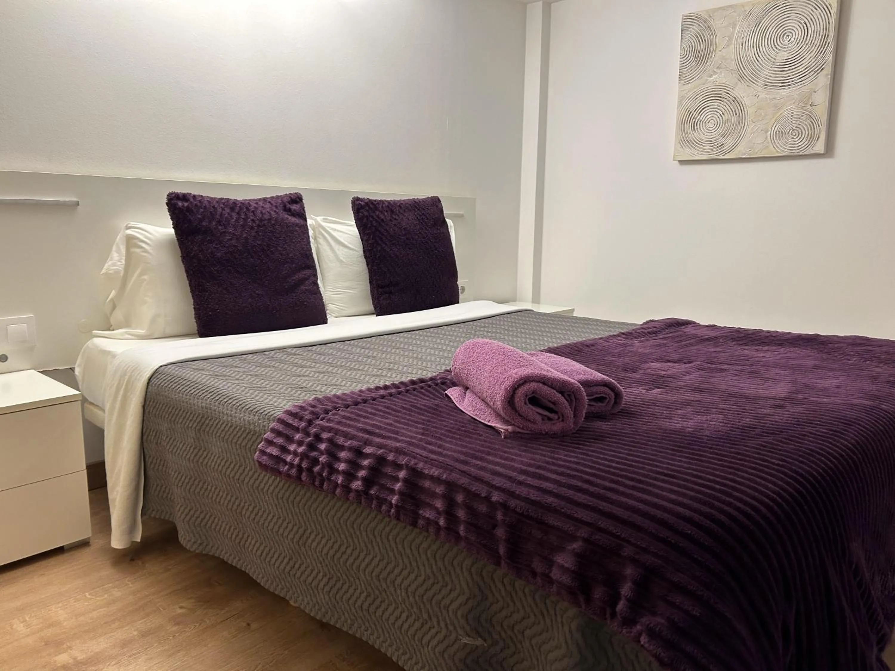 Bed in Apartahotel Baldiri