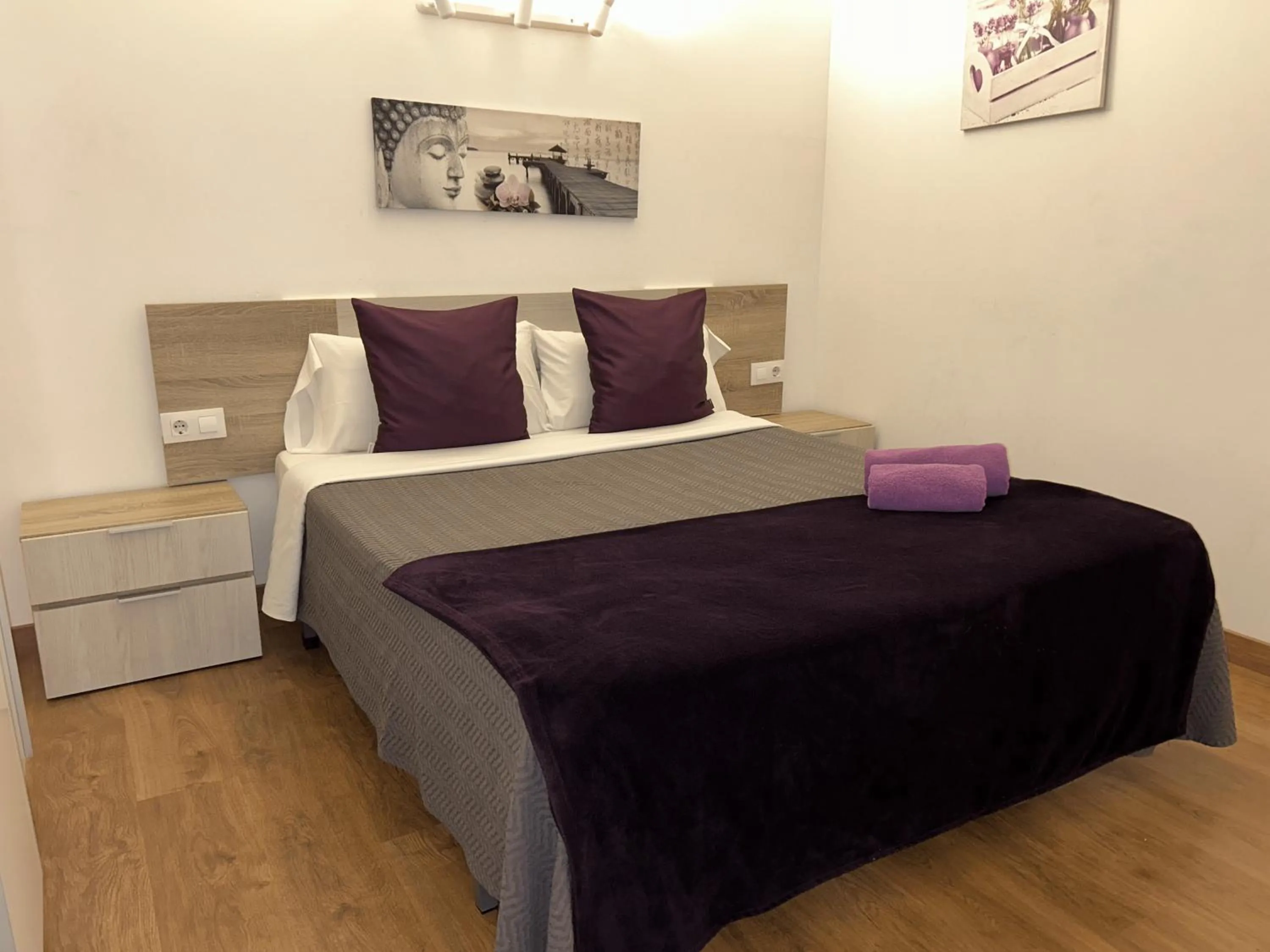 Bed in Apartahotel Baldiri