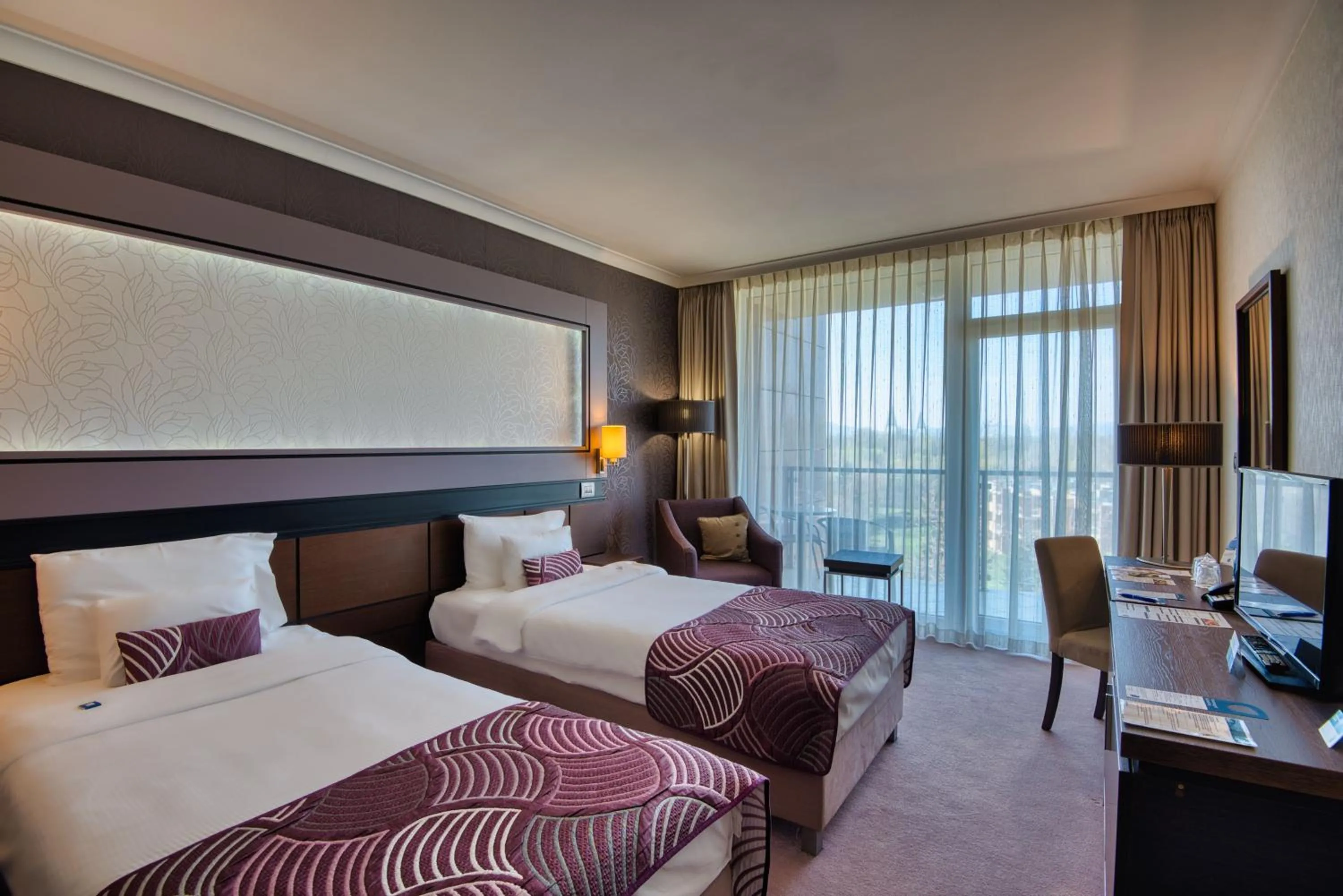 Bed in Aquaworld Resort Budapest