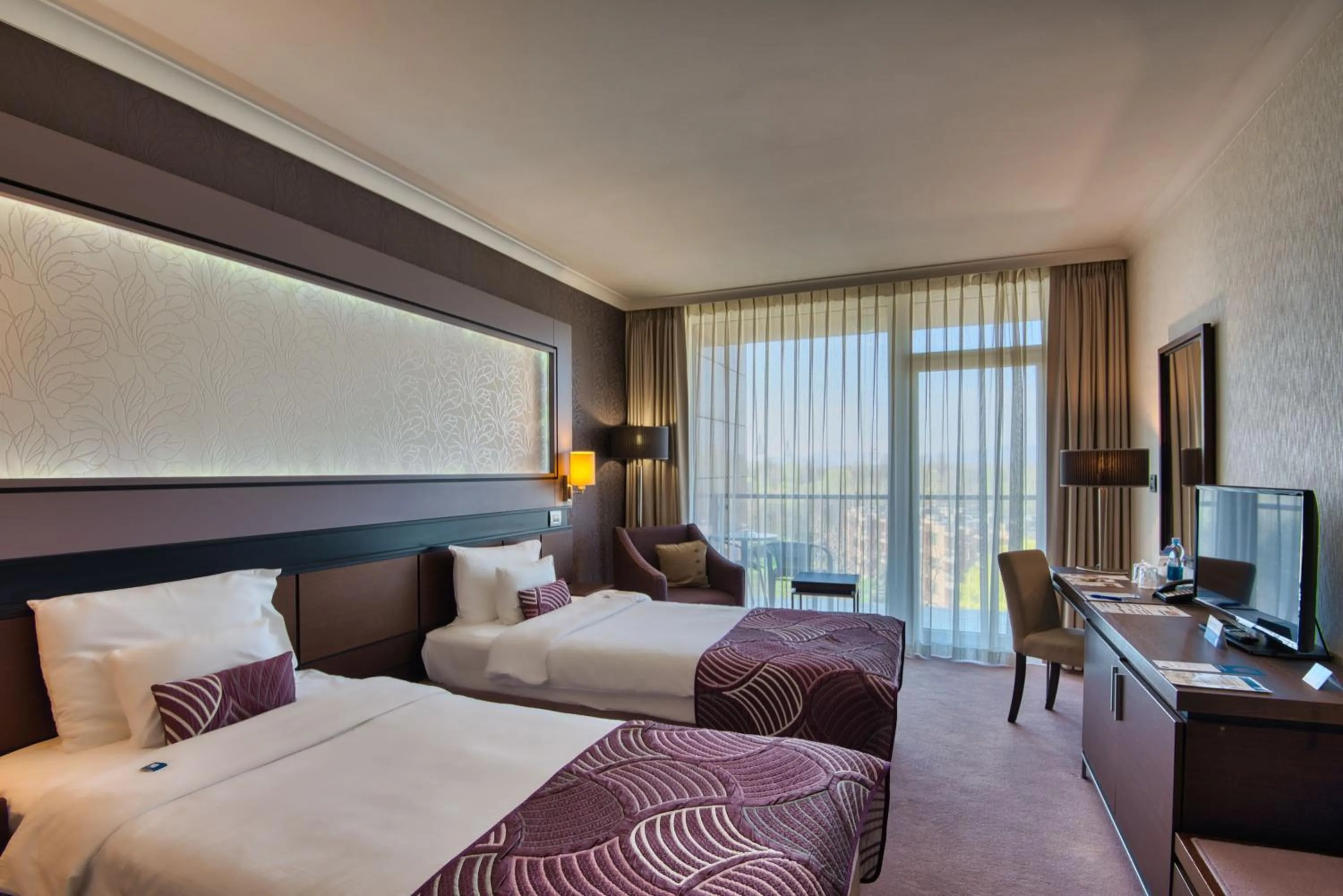 Bed in Aquaworld Resort Budapest