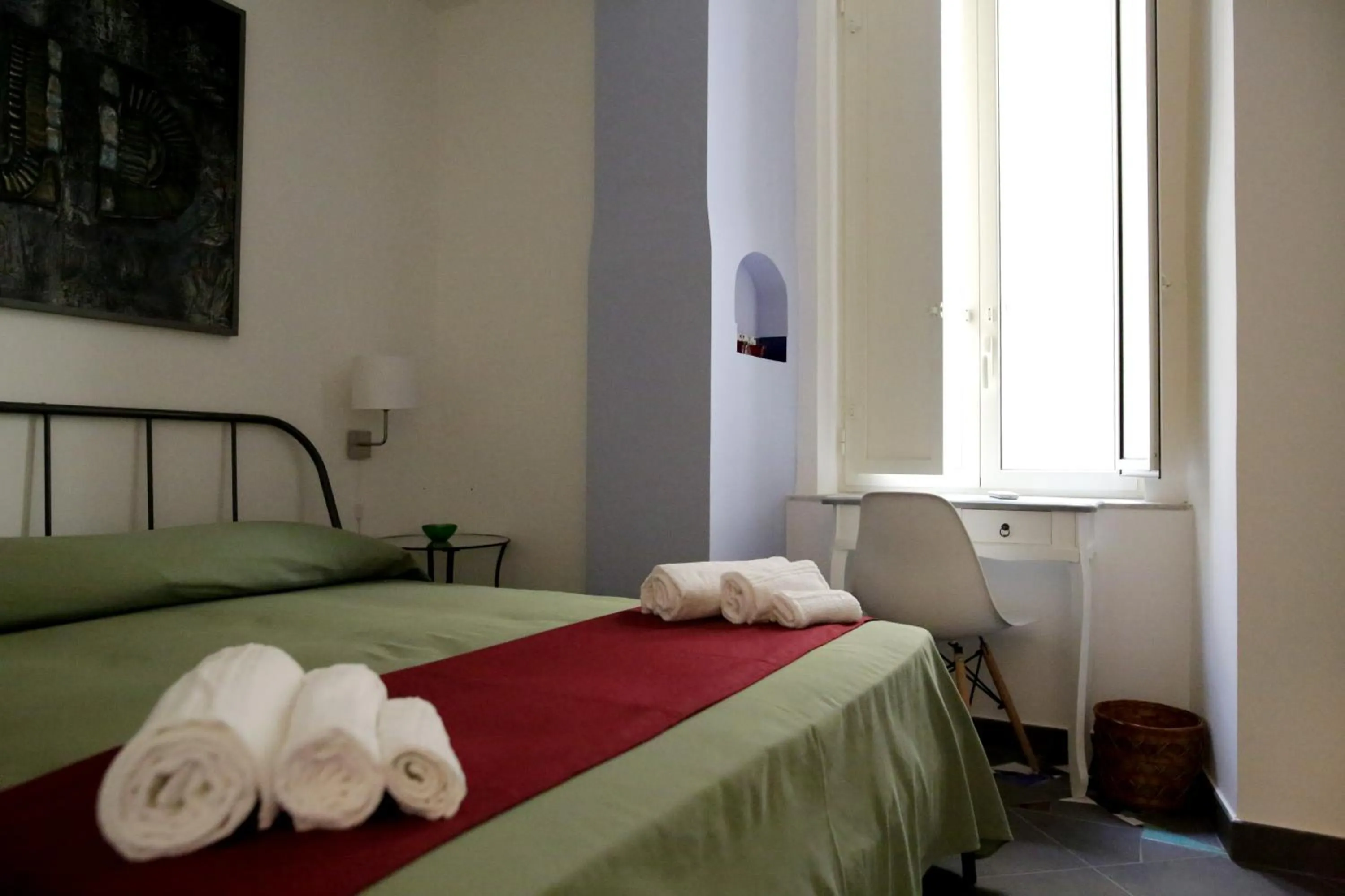 Bedroom, Bed in B&B Alchimia Napoletana