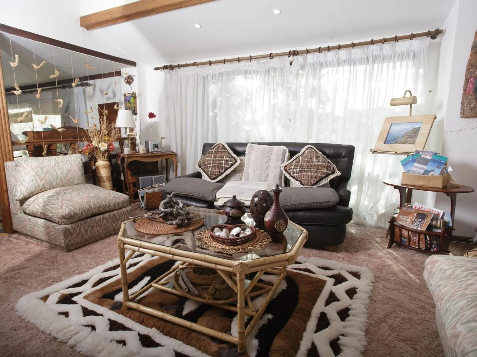 Living room in Sandy Point B&B