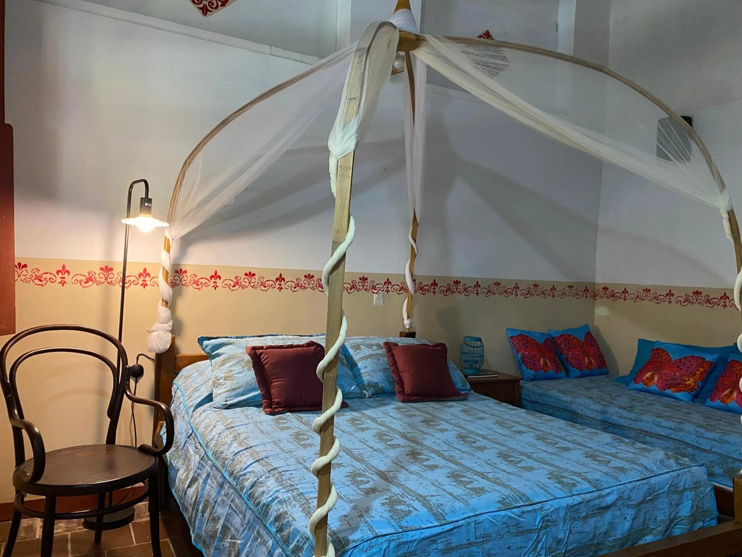 Photo of the whole room, Bed in CASA SINNING-año1637