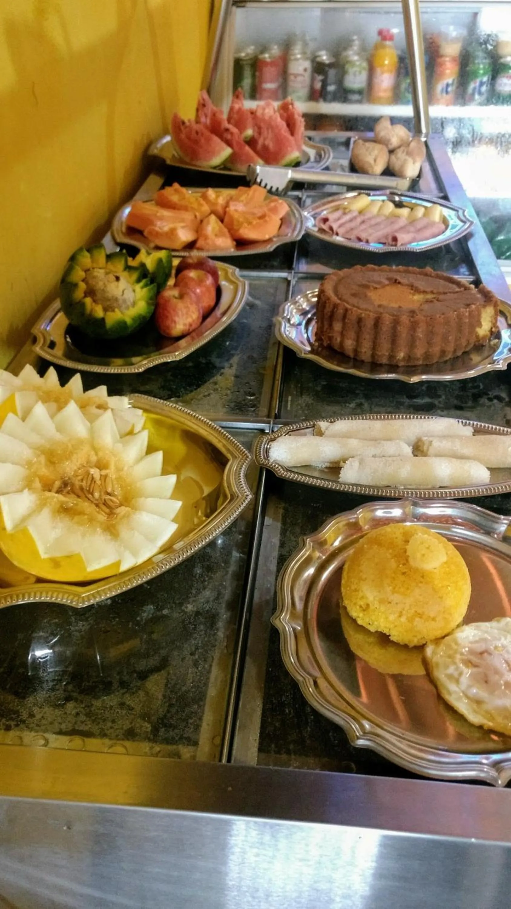 Buffet breakfast in Hotel e Pousada O Casarão