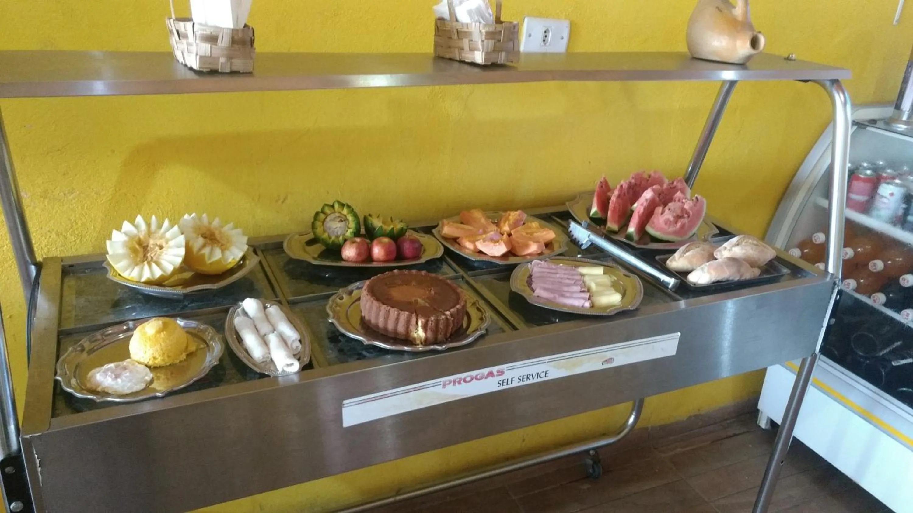 Buffet breakfast in Hotel e Pousada O Casarão