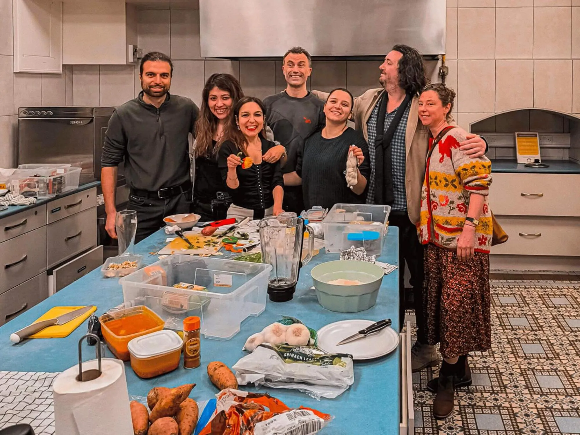 People in Gardiner House Hostel