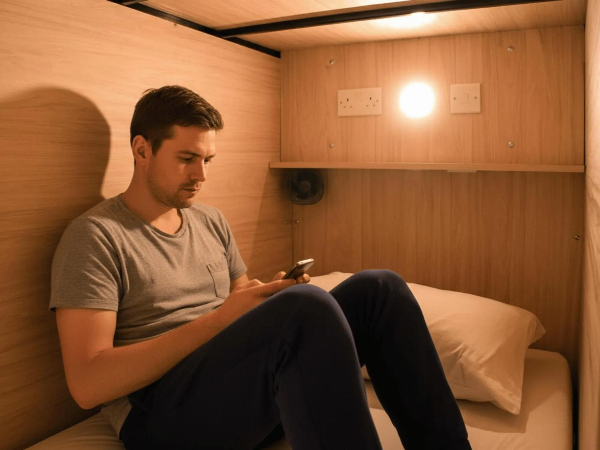 Bed in Gardiner House Hostel