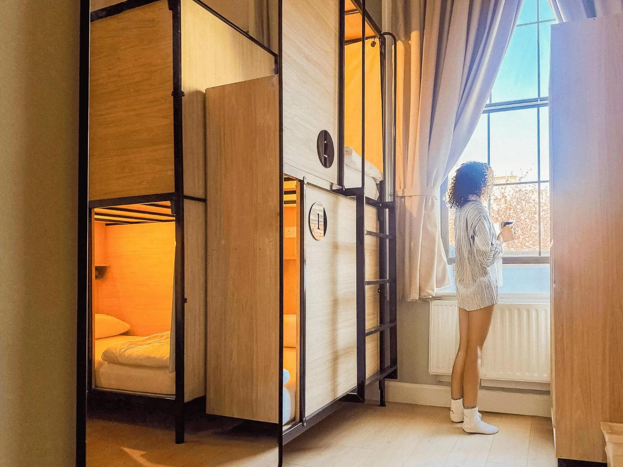 Bed in Gardiner House Hostel