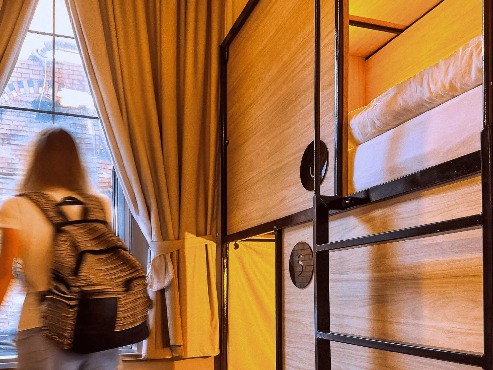 Bed in Gardiner House Hostel