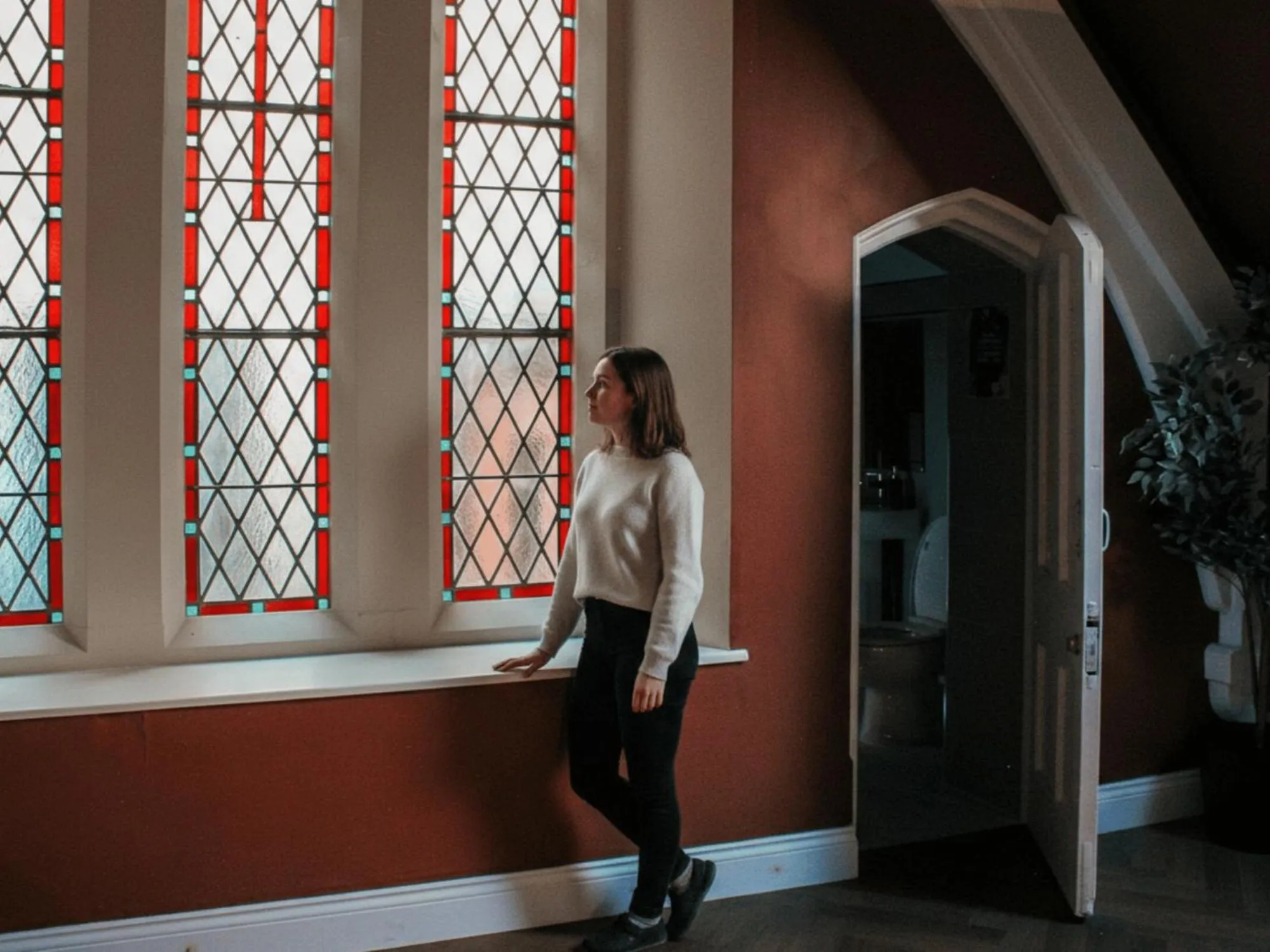 Bathroom in Gardiner House Hostel