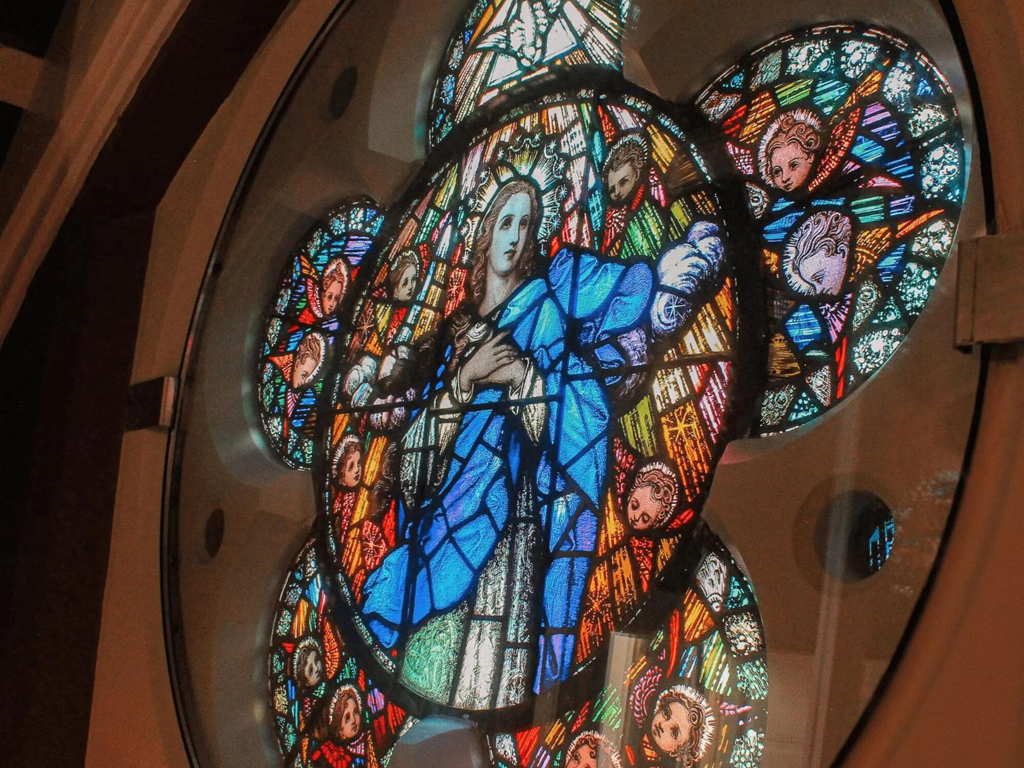 Decorative detail in Gardiner House Hostel
