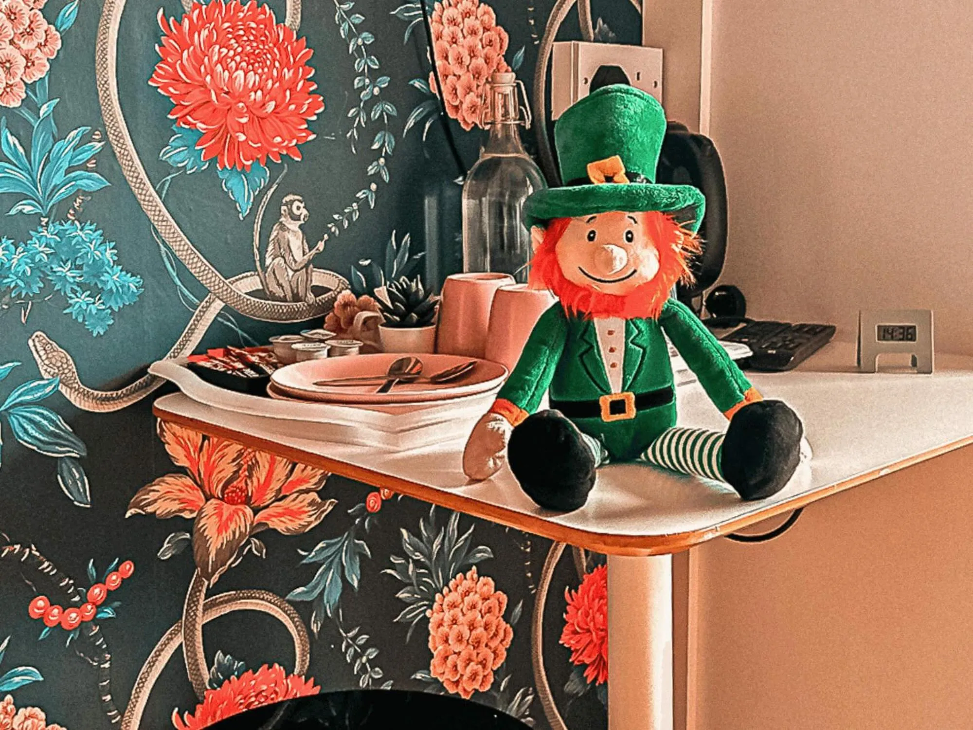 Coffee/tea facilities in Gardiner House Hostel