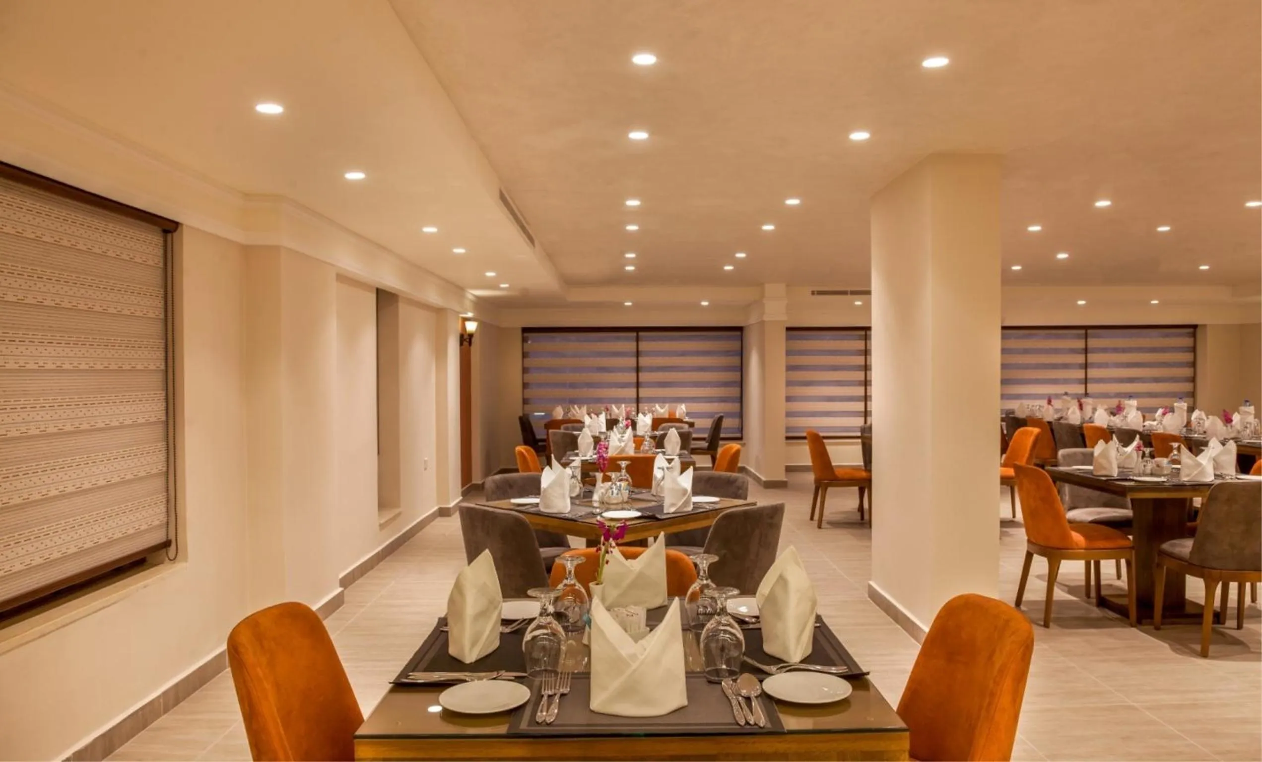 Food close-up in Gerasa Hotel