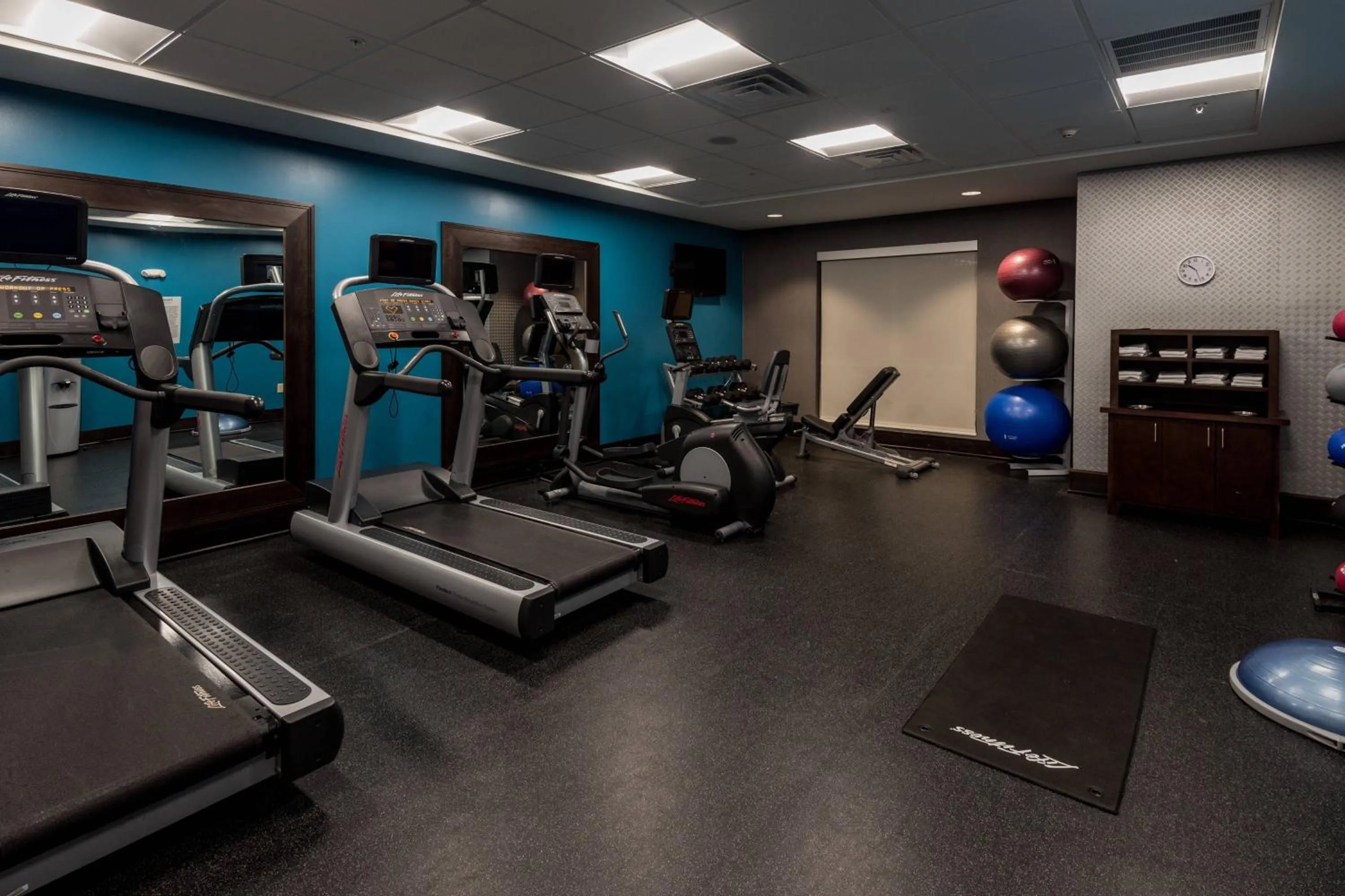 Fitness centre/facilities in Fairfield Inn & Suites by Marriott Mobile Saraland