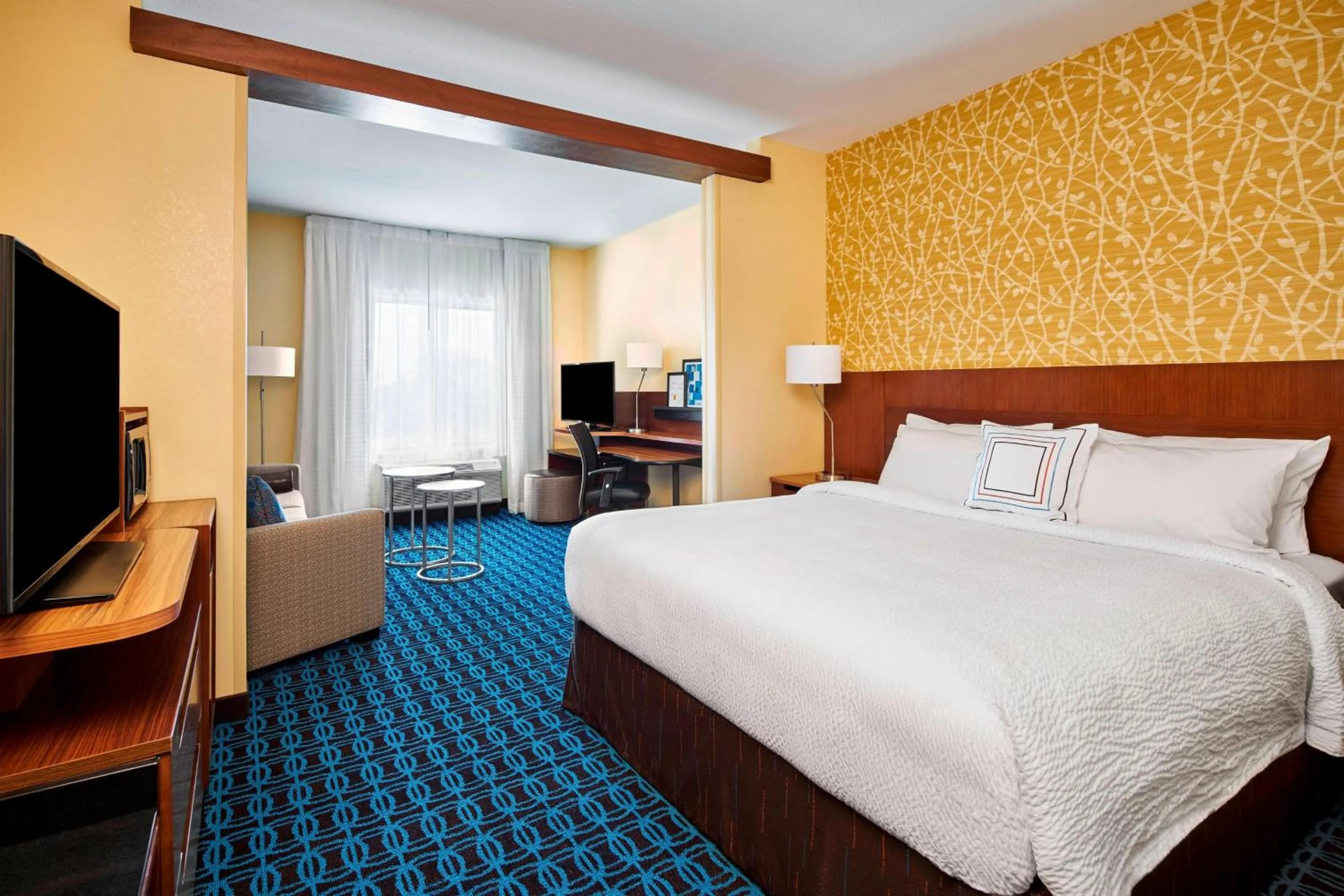 Bedroom, Bed in Fairfield Inn & Suites by Marriott Alexandria,Virginia