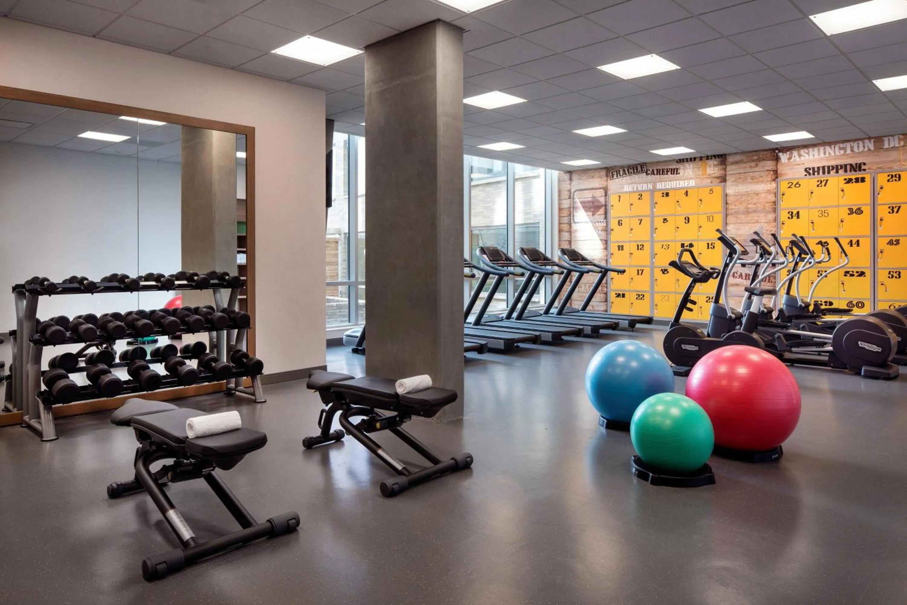 Fitness centre/facilities in Residence Inn Washington Capitol Hill/Navy Yard