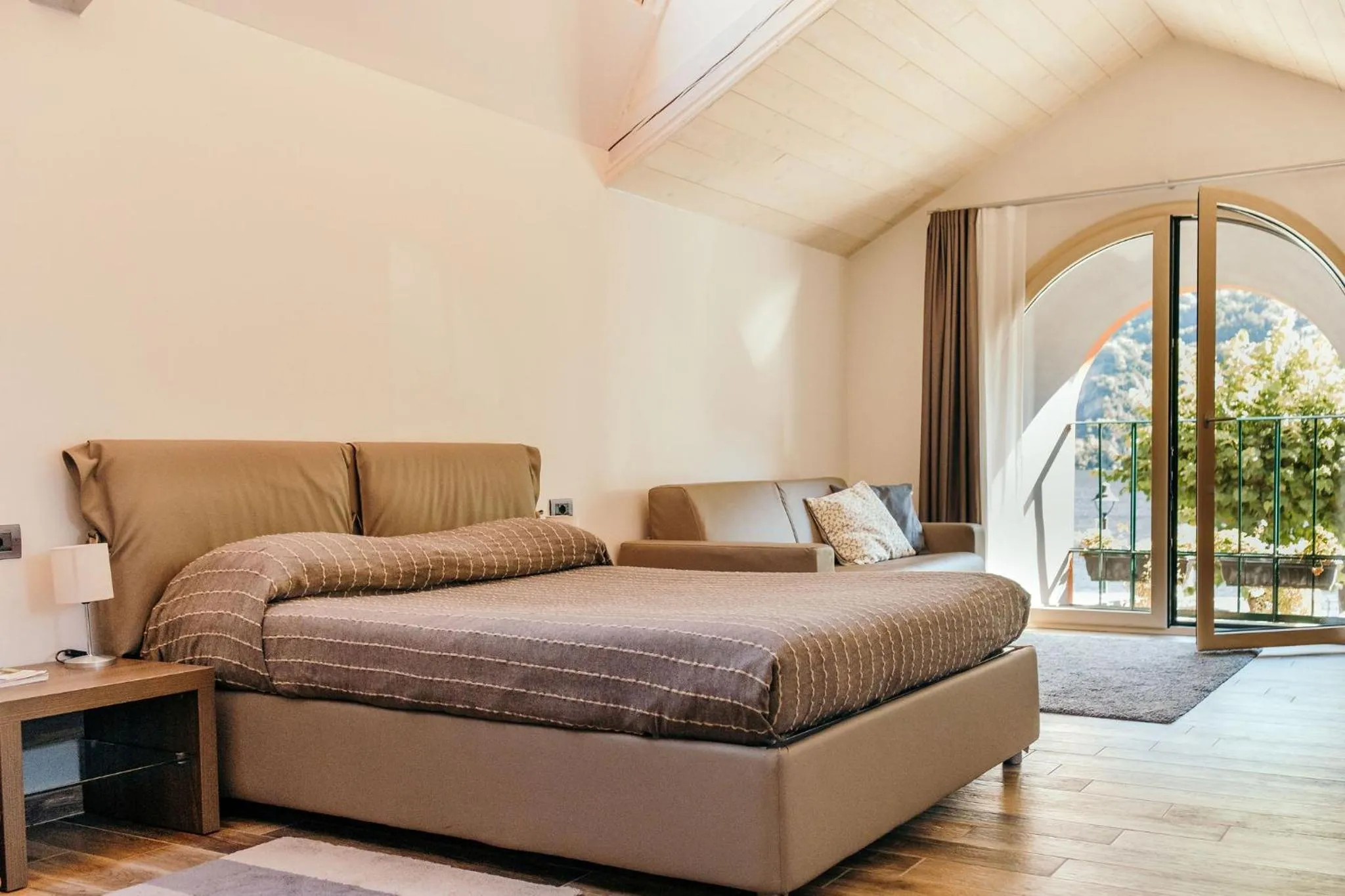 Bed in La Locanda del Cantiere