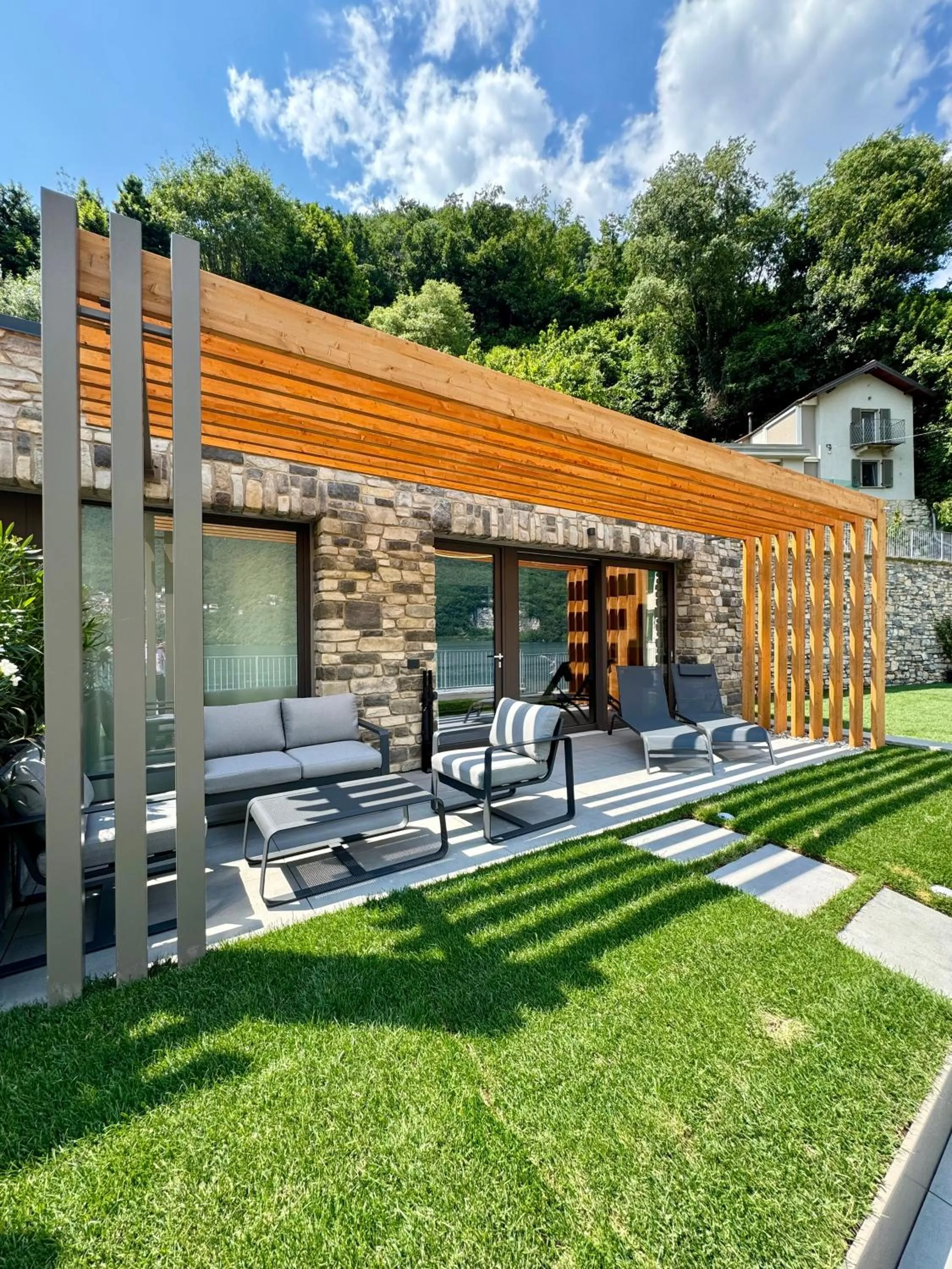 Patio in La Locanda del Cantiere