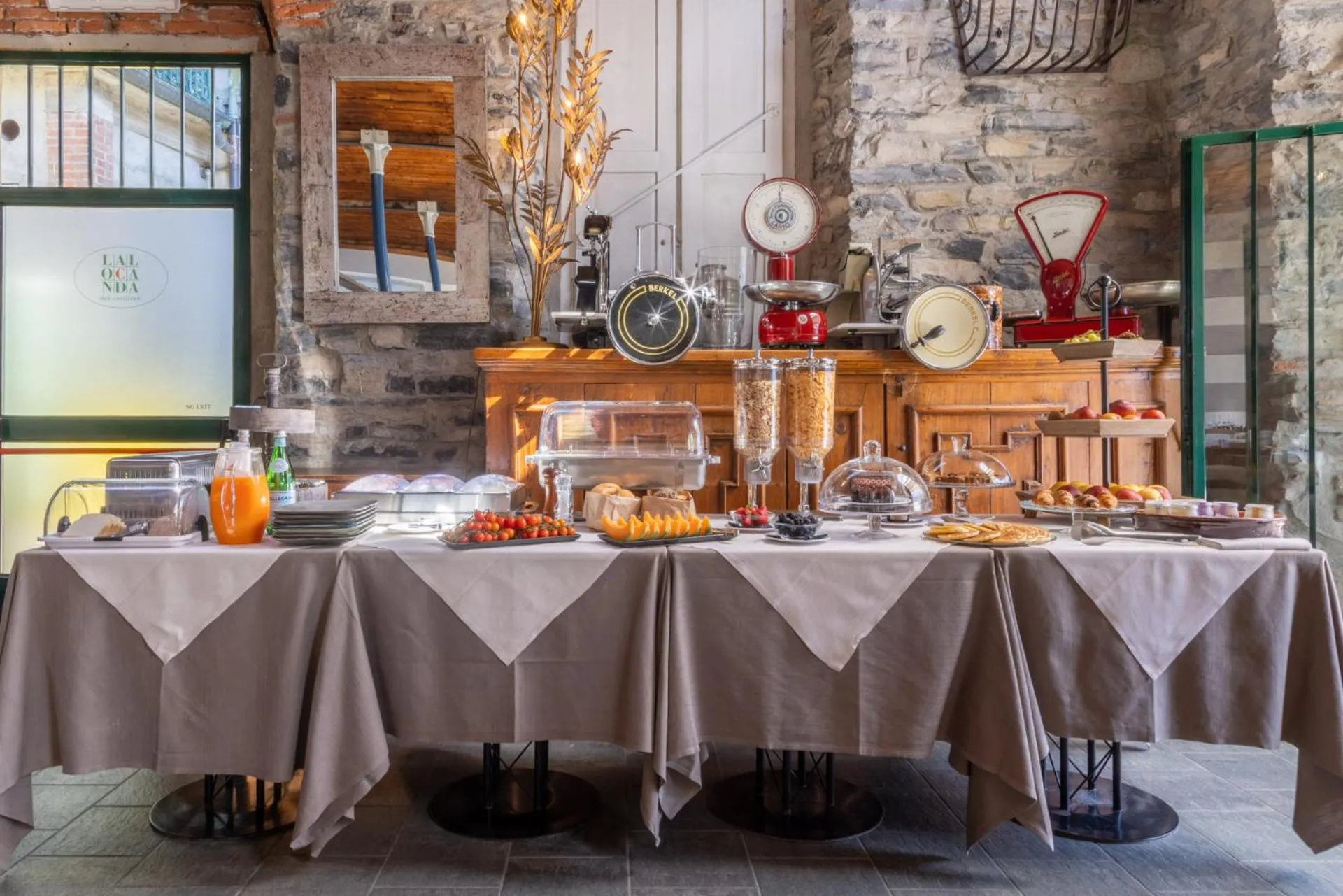 Breakfast in La Locanda del Cantiere