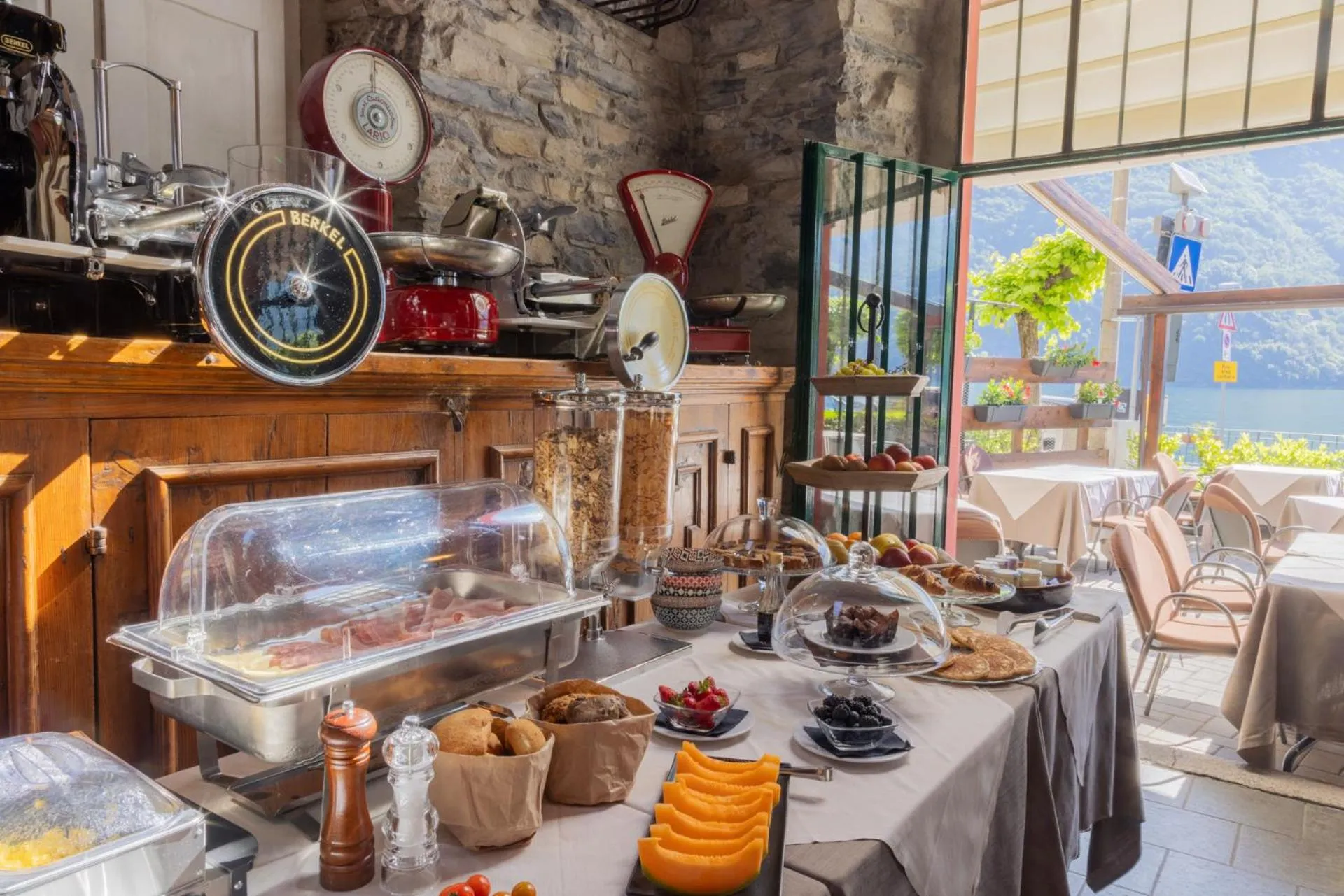 Breakfast in La Locanda del Cantiere