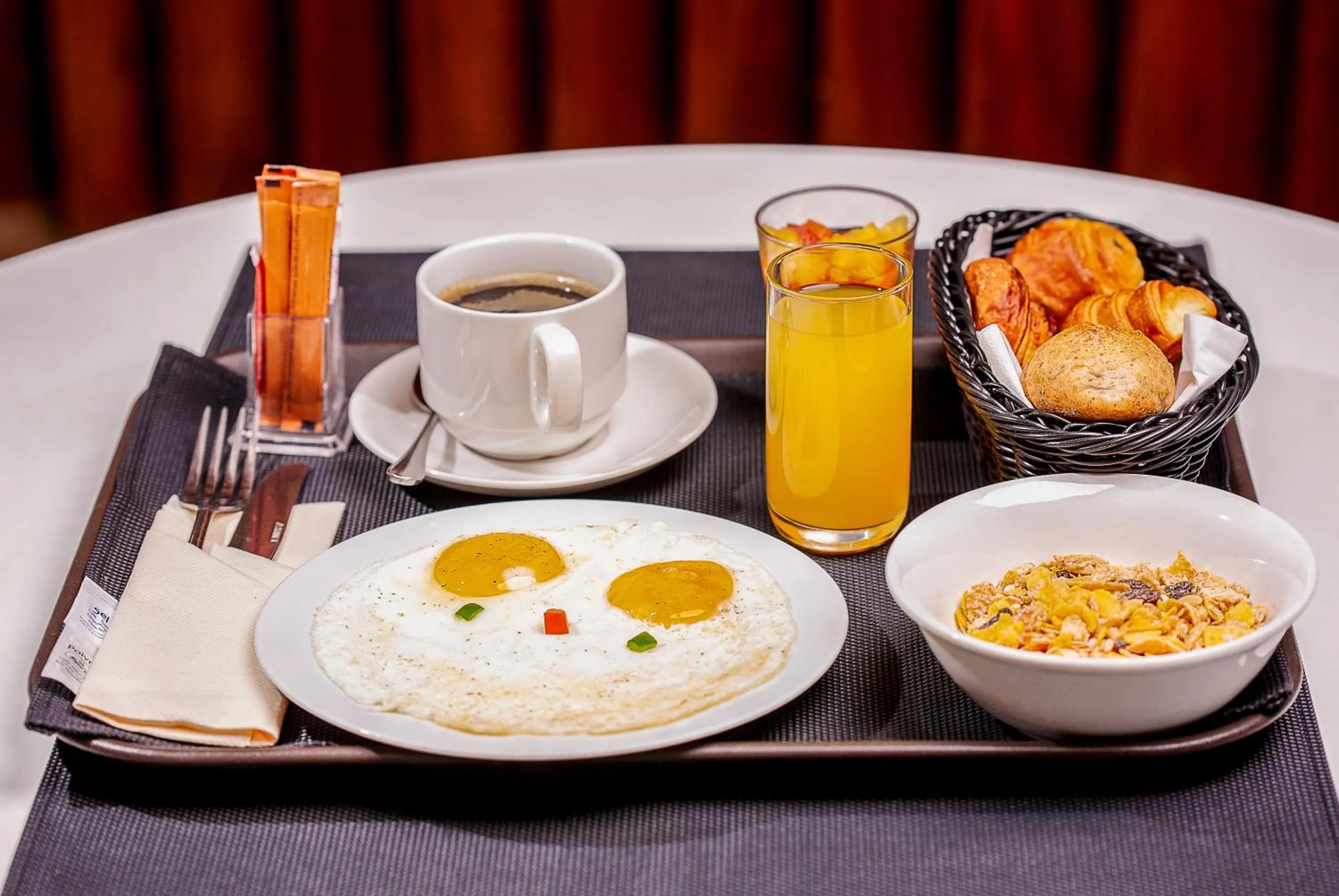 Food close-up in Seen Hotel Abidjan Plateau