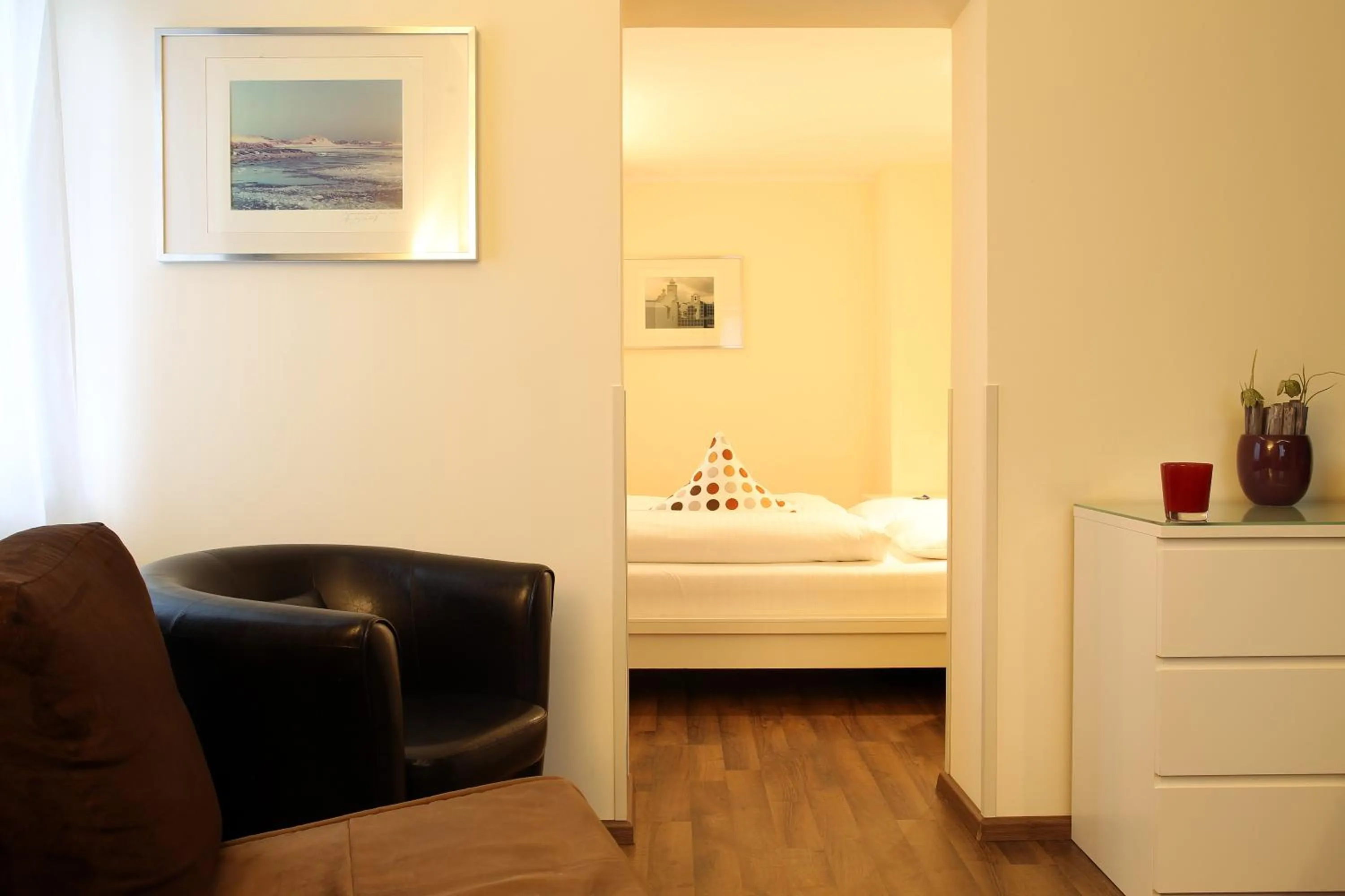 Bed in Von Korff´S Rest & Relax Hotel