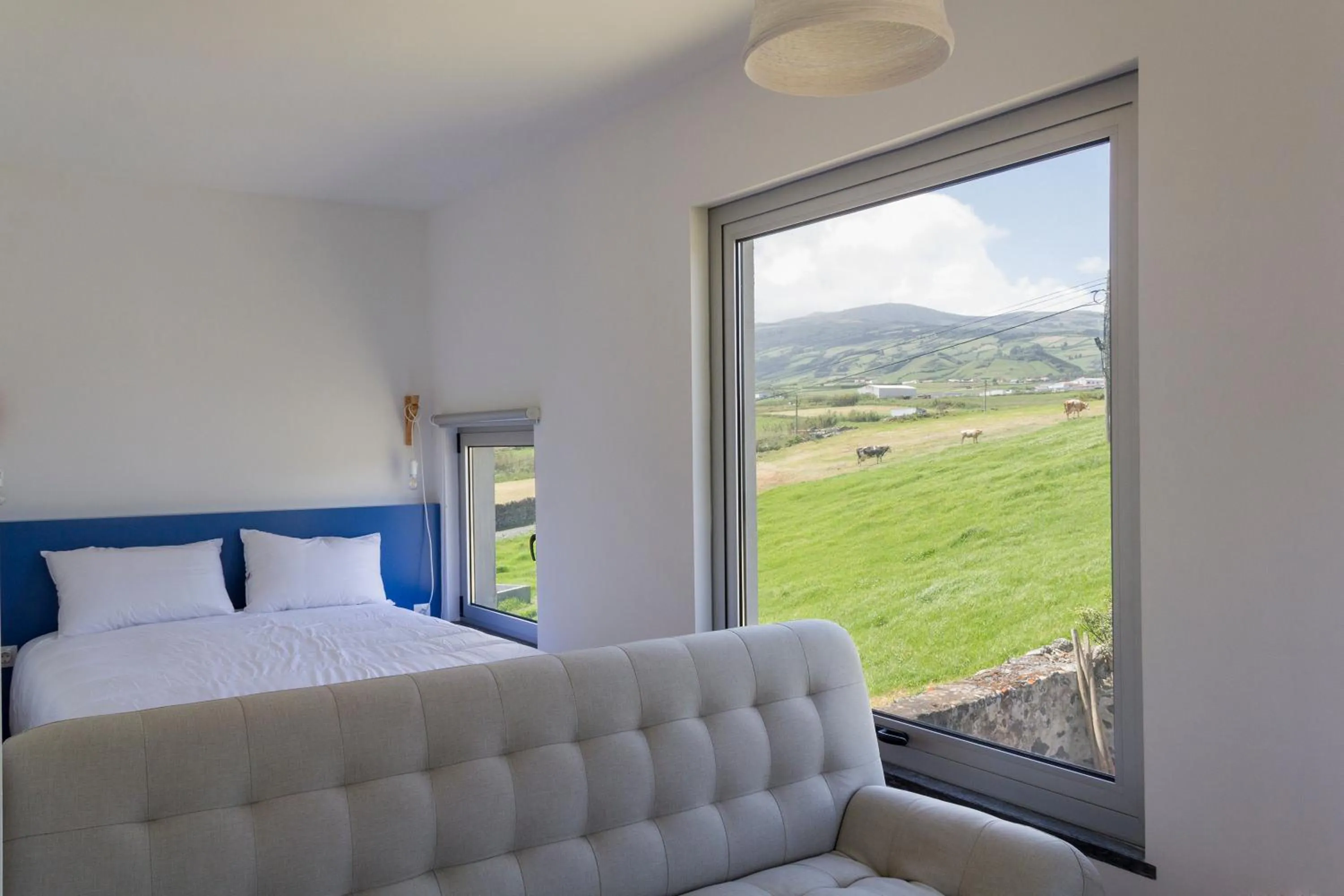 Bedroom, Bed in Lofts Azul Pastel