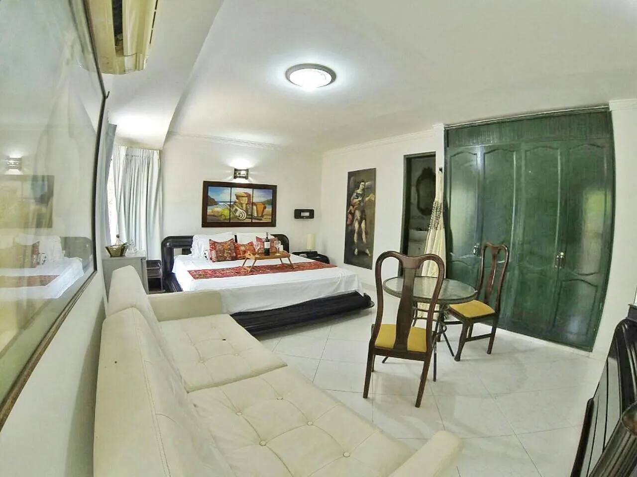 Bedroom, Bed in Eco Hotel Villa Martha