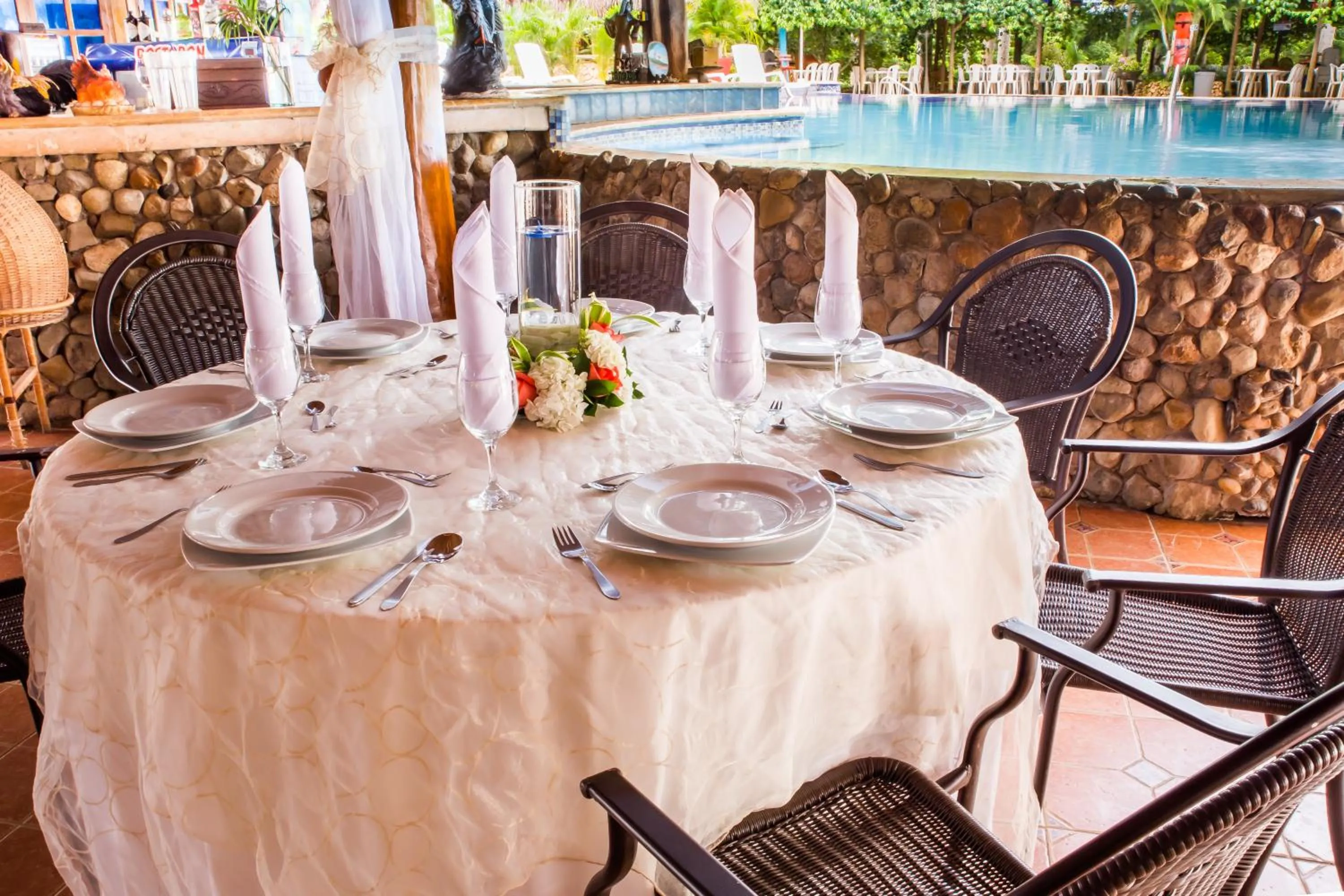 Restaurant/places to eat in Eco Hotel Villa Martha