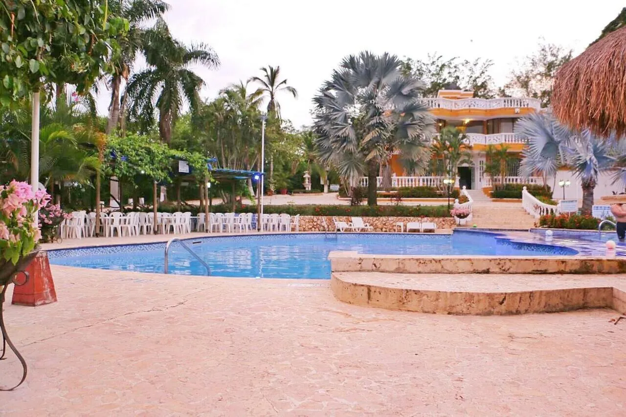 Property building in Eco Hotel Villa Martha