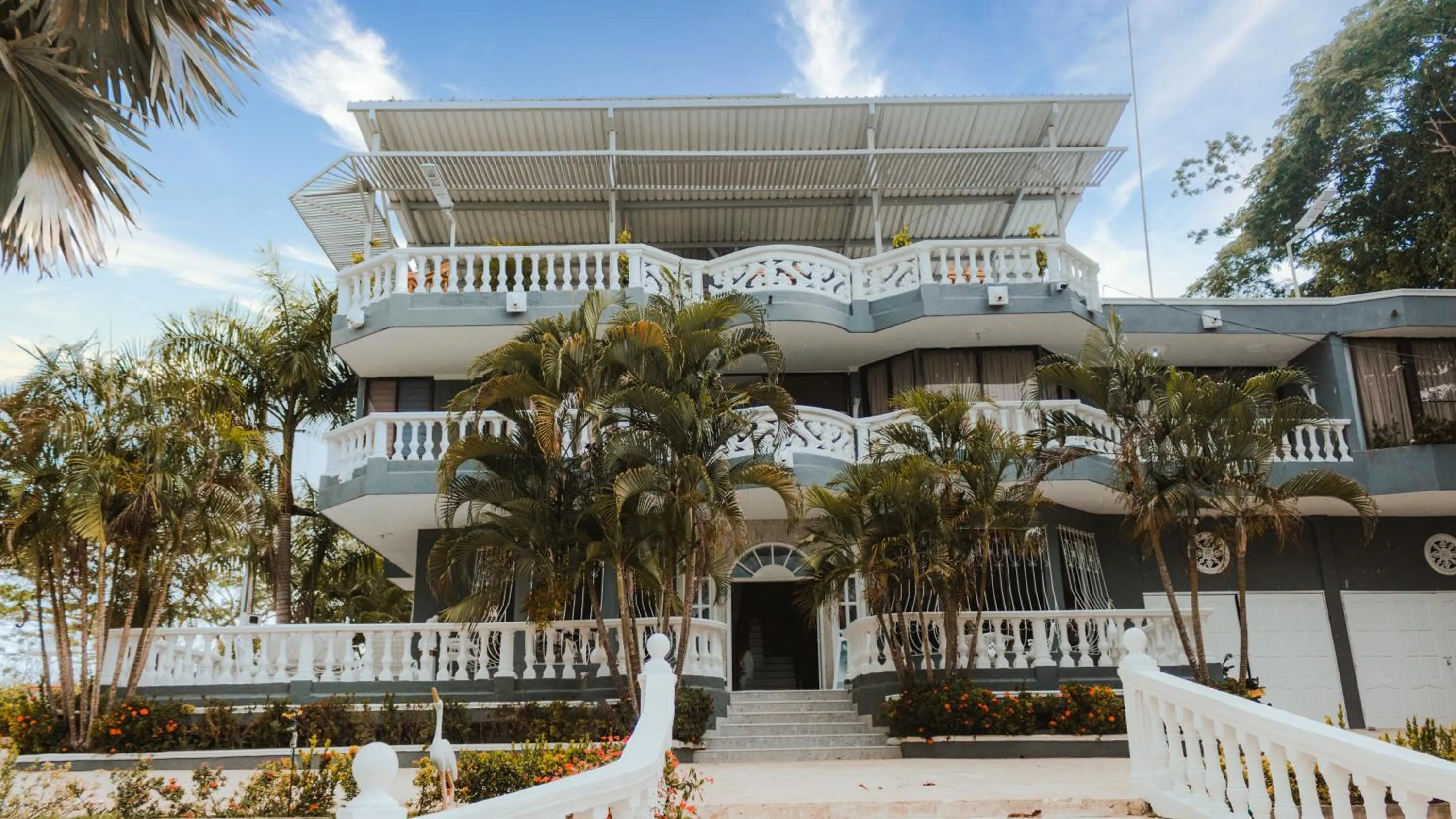 Property building in Eco Hotel Villa Martha