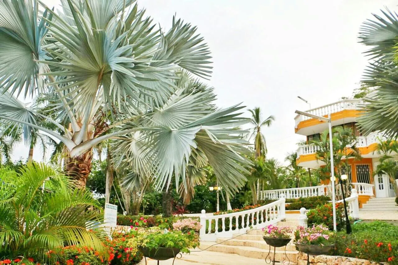 Property building in Eco Hotel Villa Martha