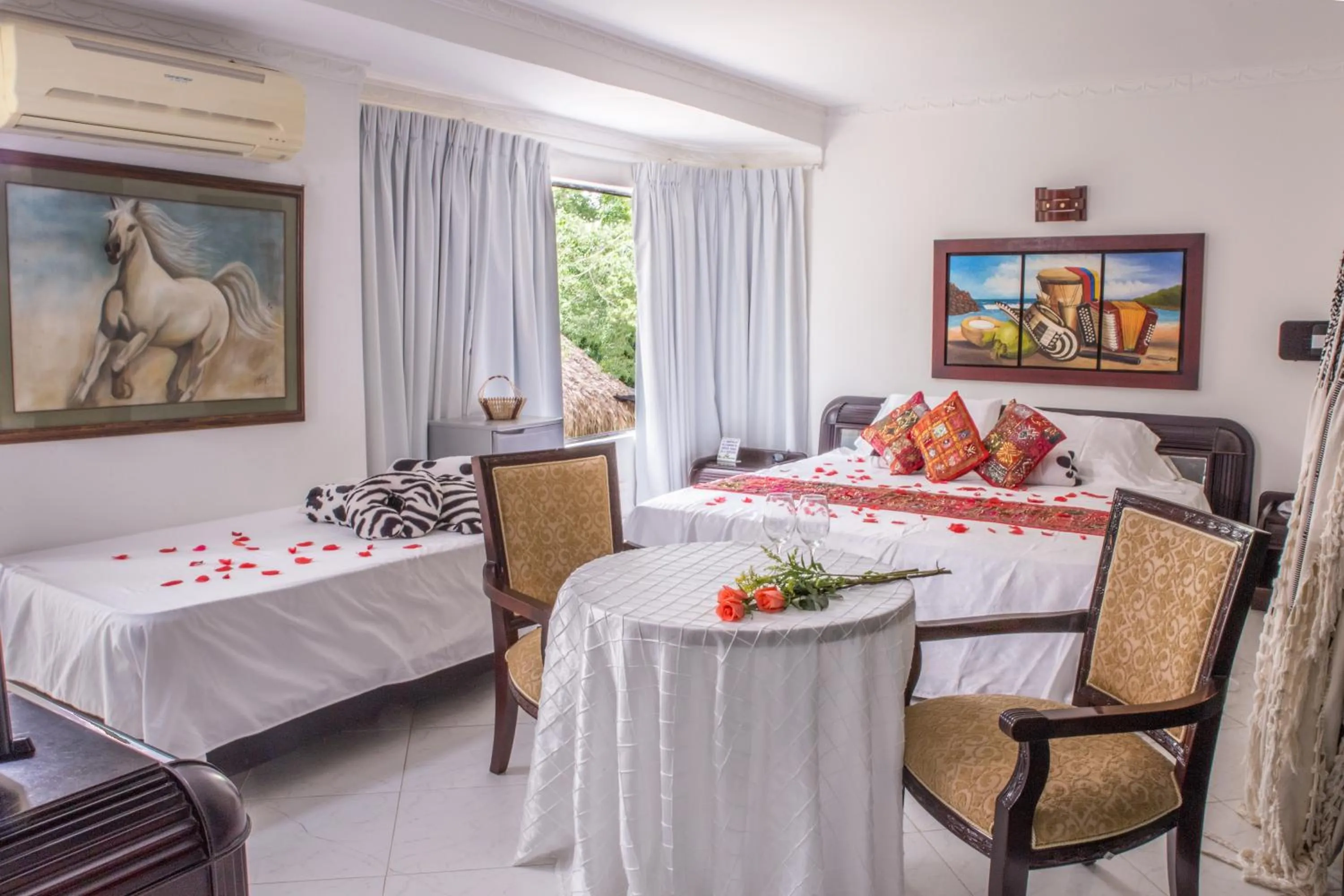 Bedroom, Bed in Eco Hotel Villa Martha